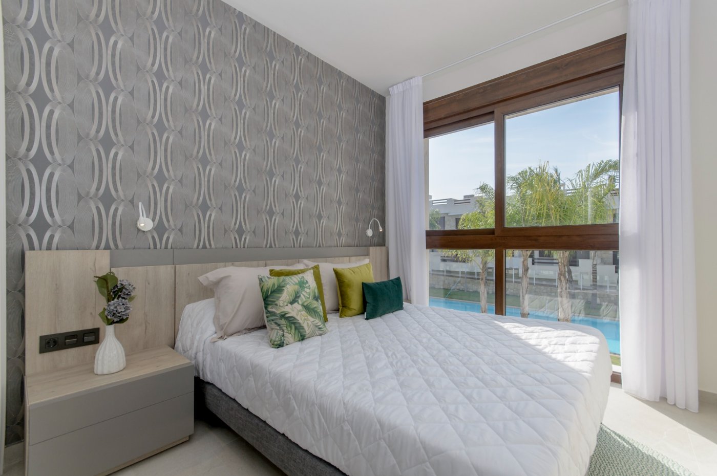 Bungalow i Los Balcones, Alicante, Spanien 3 sovrum, 70 kvm. Nr. 112807