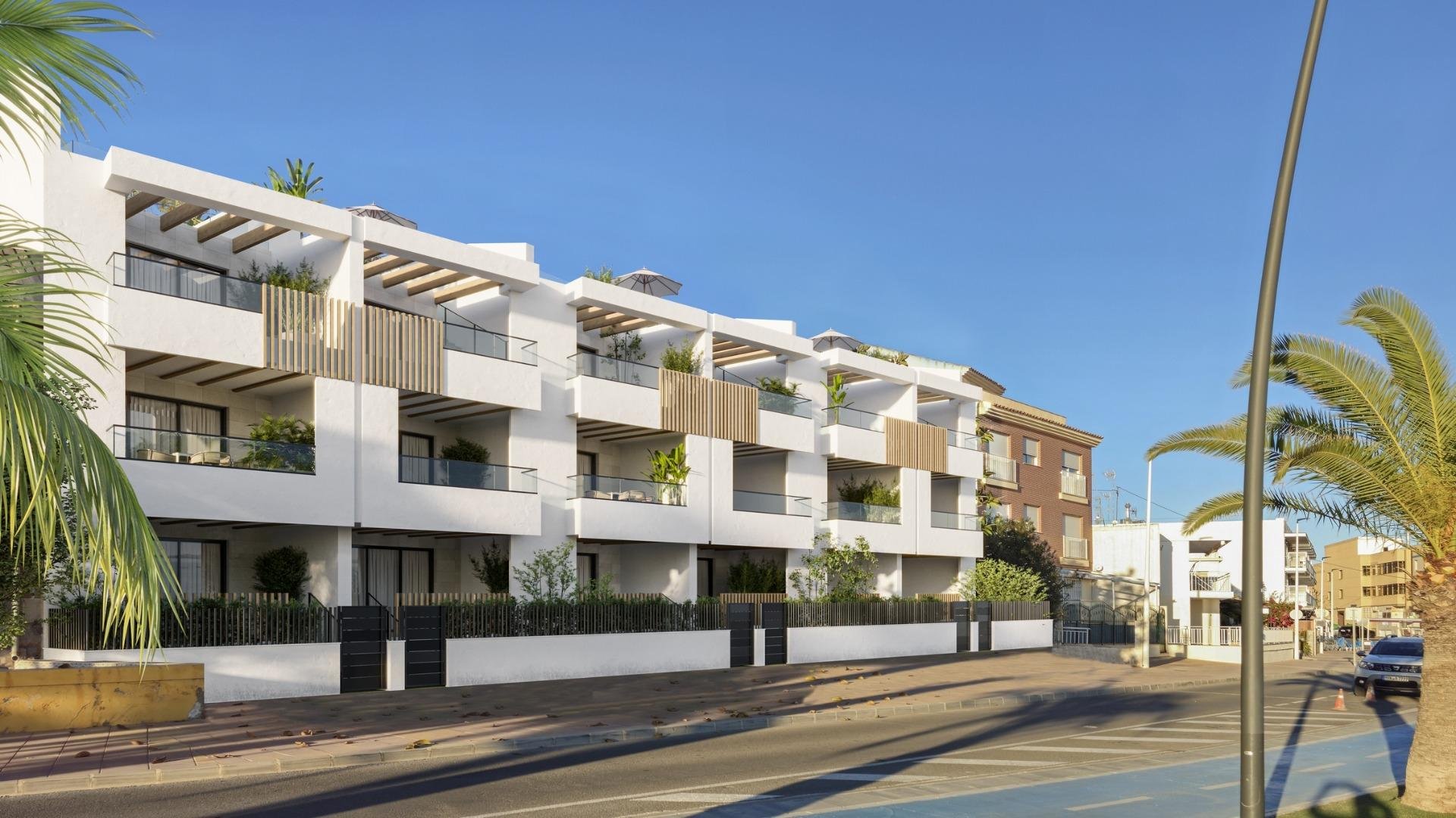 Apartament w San Pedro del Pinatar, Murcia, Hiszpania 2 sypialnie, 72 mkw. nr 112814