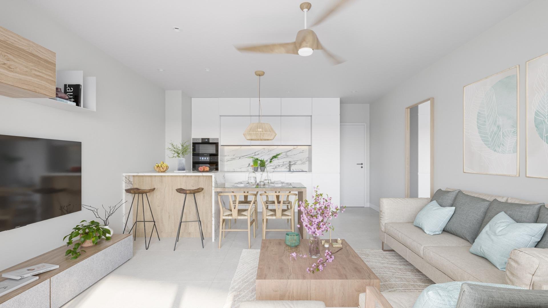 Apartament w San Pedro del Pinatar, Murcia, Hiszpania 2 sypialnie, 72 mkw. nr 112814