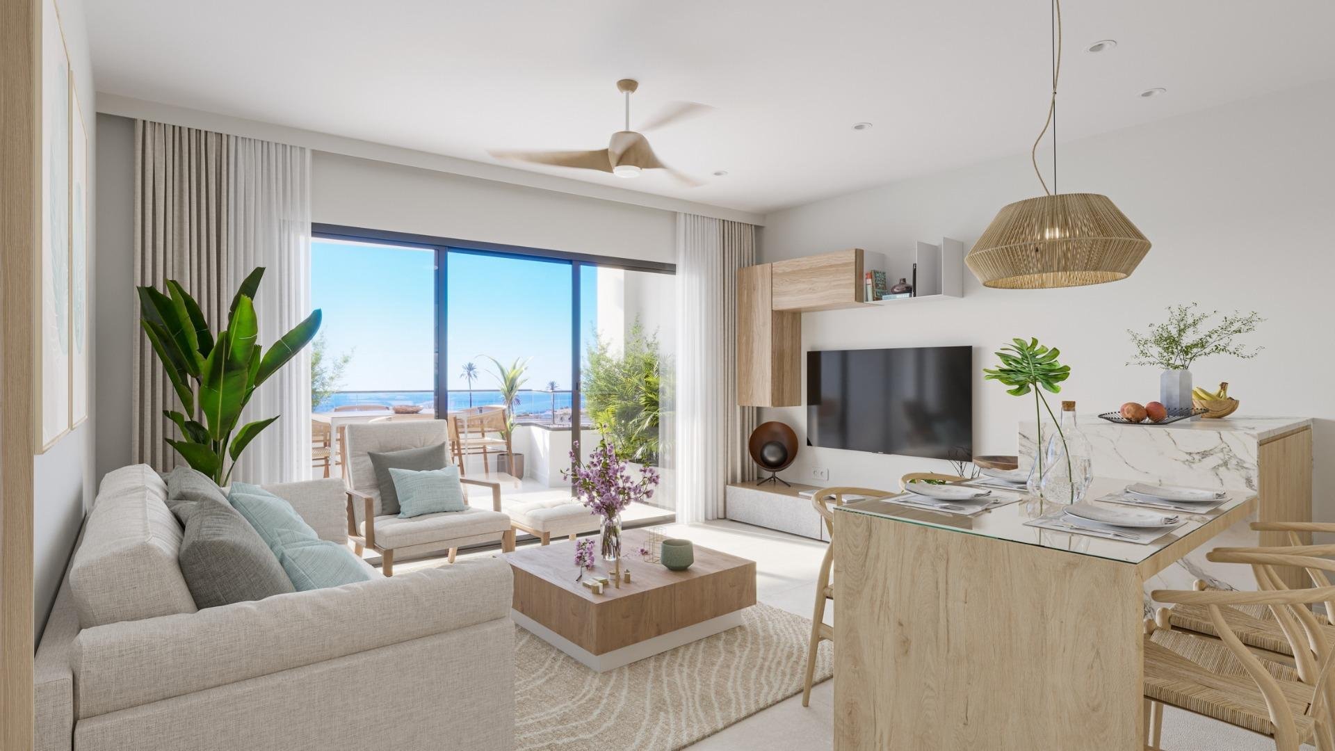Apartament w San Pedro del Pinatar, Murcia, Hiszpania 2 sypialnie, 72 mkw. nr 112814