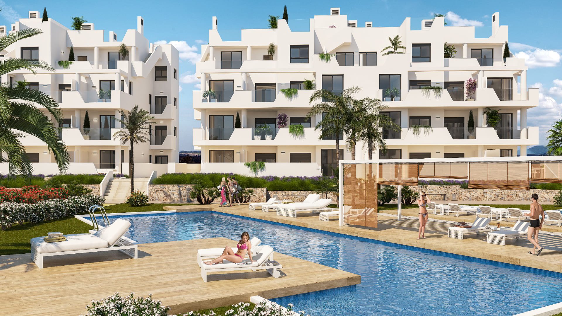Жилой комплекс La Pinada Nature Resort в Санта-Розалия, Мурсия, Испания №91021