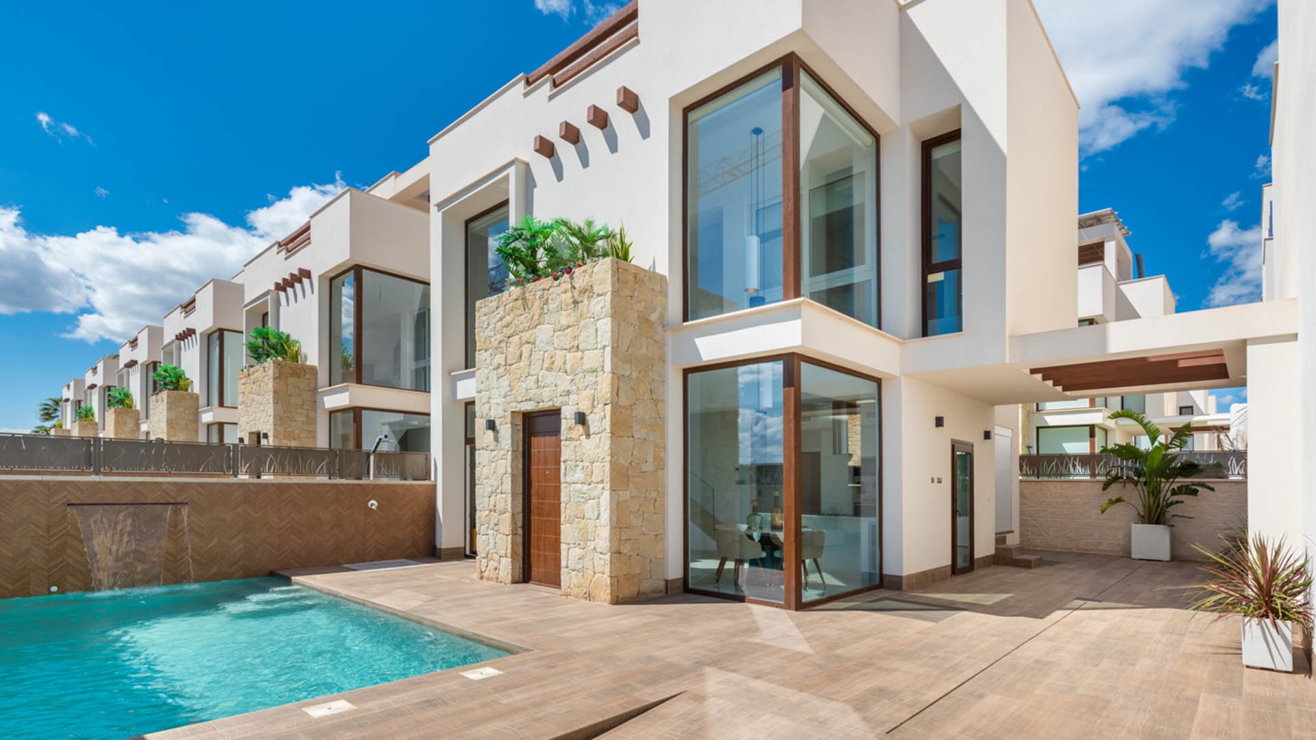 Villa i Laguna Azul, Ciudad Quesada, Alicante, Spanien 3 sovrum, 116 kvm. Nr. 89332