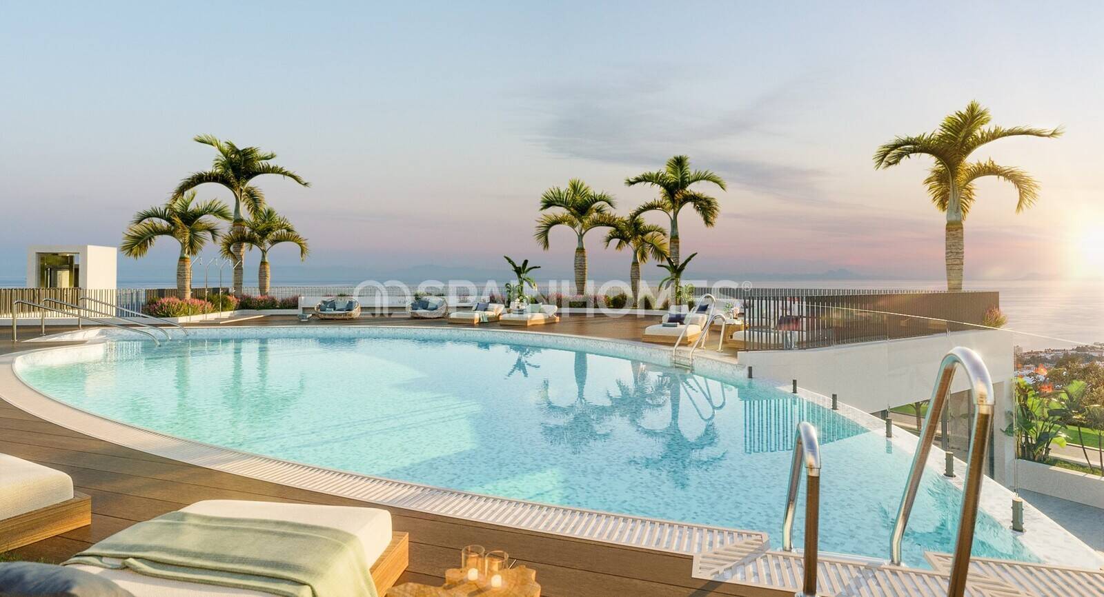 Kattohuoneisto Marbella, Malaga, Espanja 3 makuuhuonetta, 157 m2 No. 54736