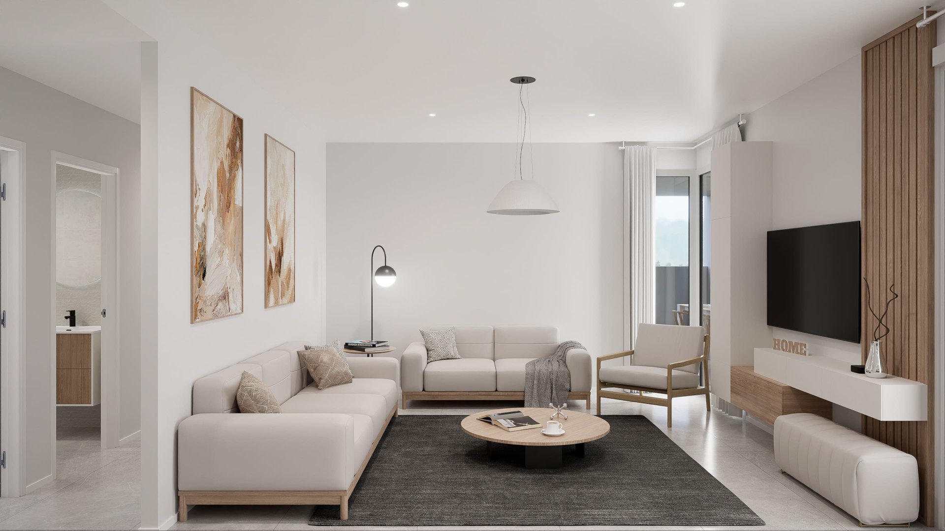 Apartment in Los Alcazares, Murcia, Spain 3 bedrooms, 125 sq.m. No. 109983