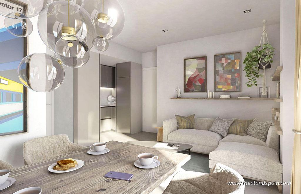 Dzīvoklis Mijas Costa, Malaga, Spānijā 3 istabas, 98 m2 Nr. 108791