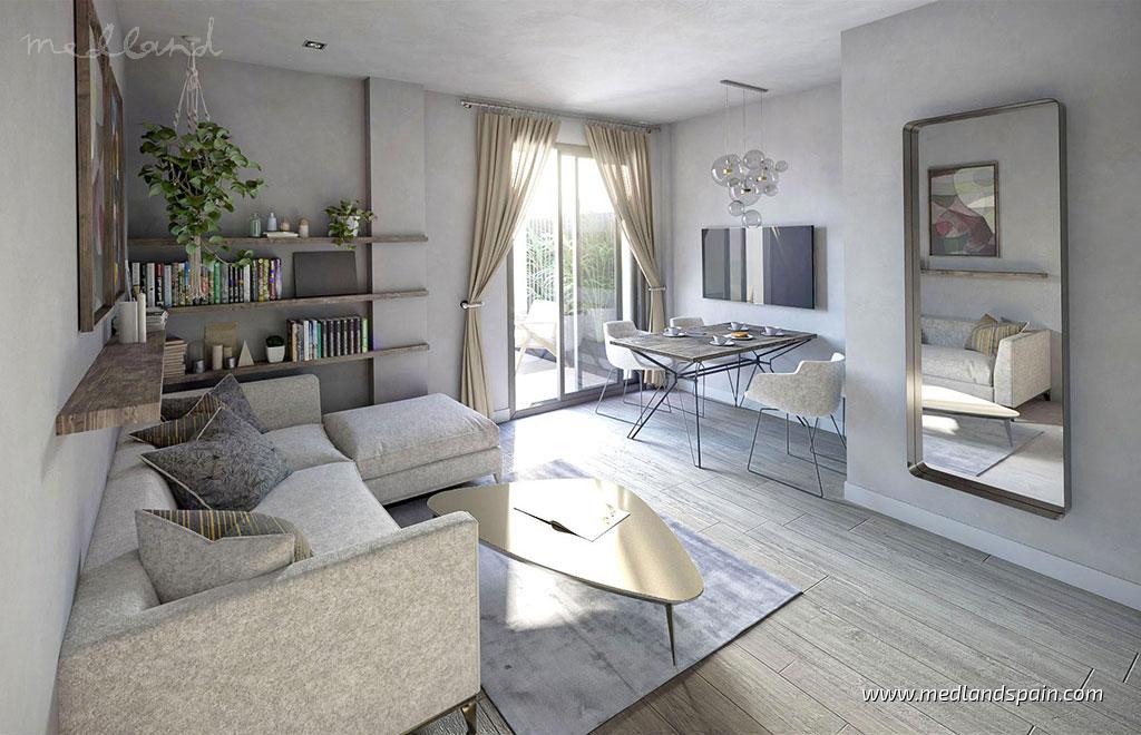Dzīvoklis Mijas Costa, Malaga, Spānijā 3 istabas, 98 m2 Nr. 108791