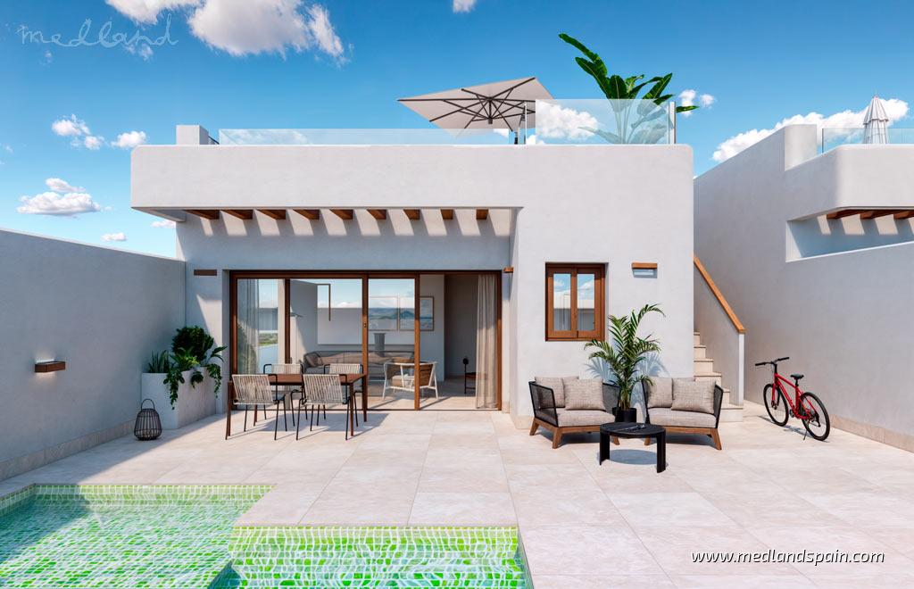 Villa in Torre-Pacheco, Murcia, Spanien 3 Schlafzimmer, 90 m2 Nr. 108789