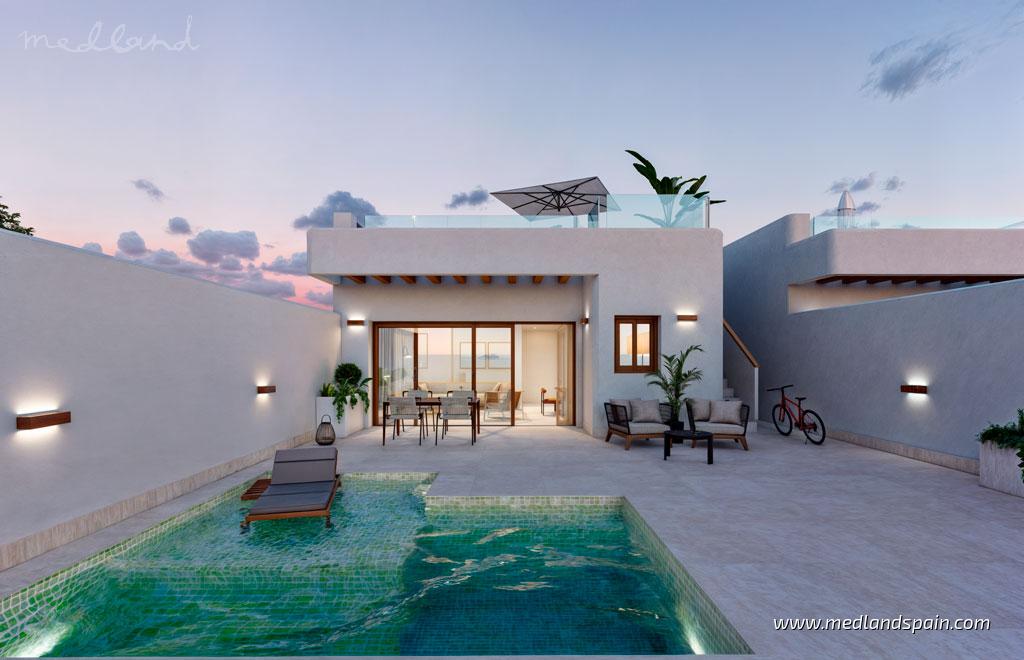 Villa in Torre-Pacheco, Murcia, Spanien 3 Schlafzimmer, 90 m2 Nr. 108789