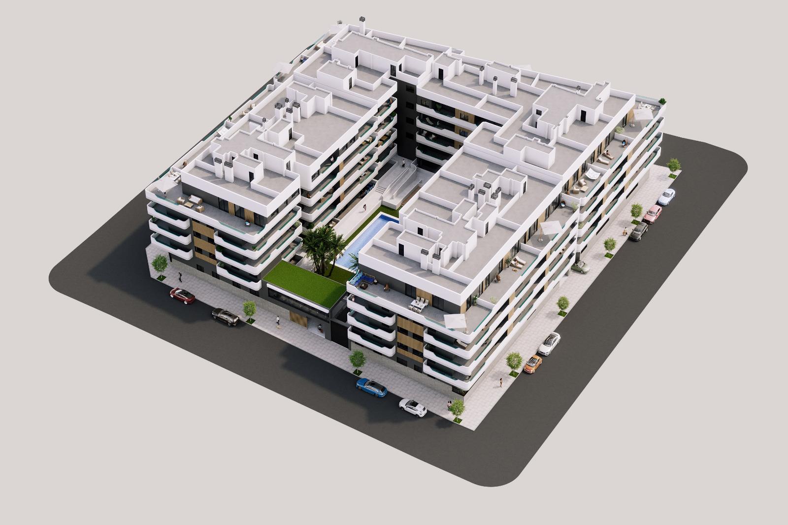 Appartamento a Santa Pola, Alicante, Spagna 2 camere da letto, 97 mq. N° 110778