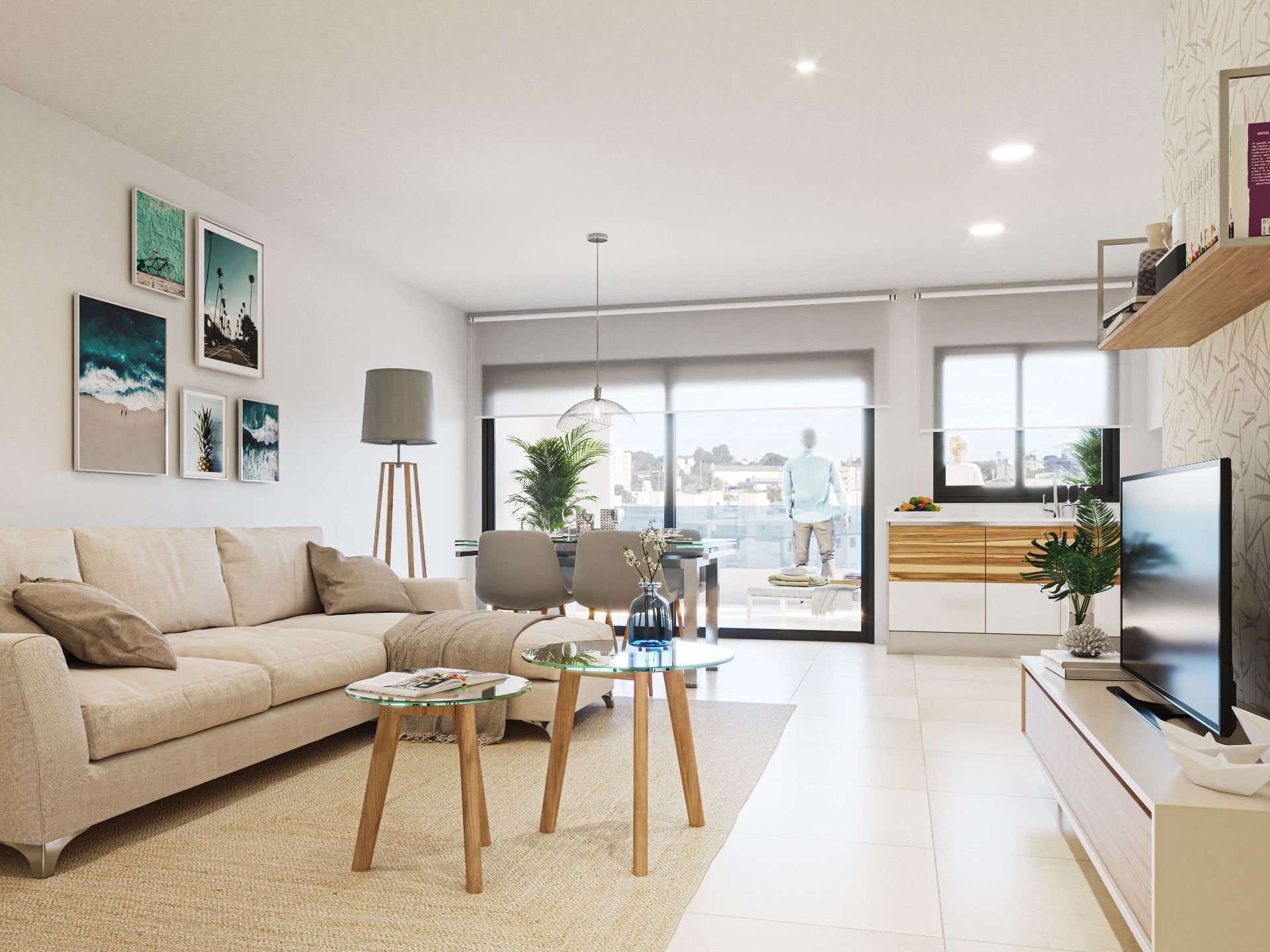 Appartamento a Guardamar del Segura, Alicante, Spagna 3 camere da letto, 112 mq. N° 95385