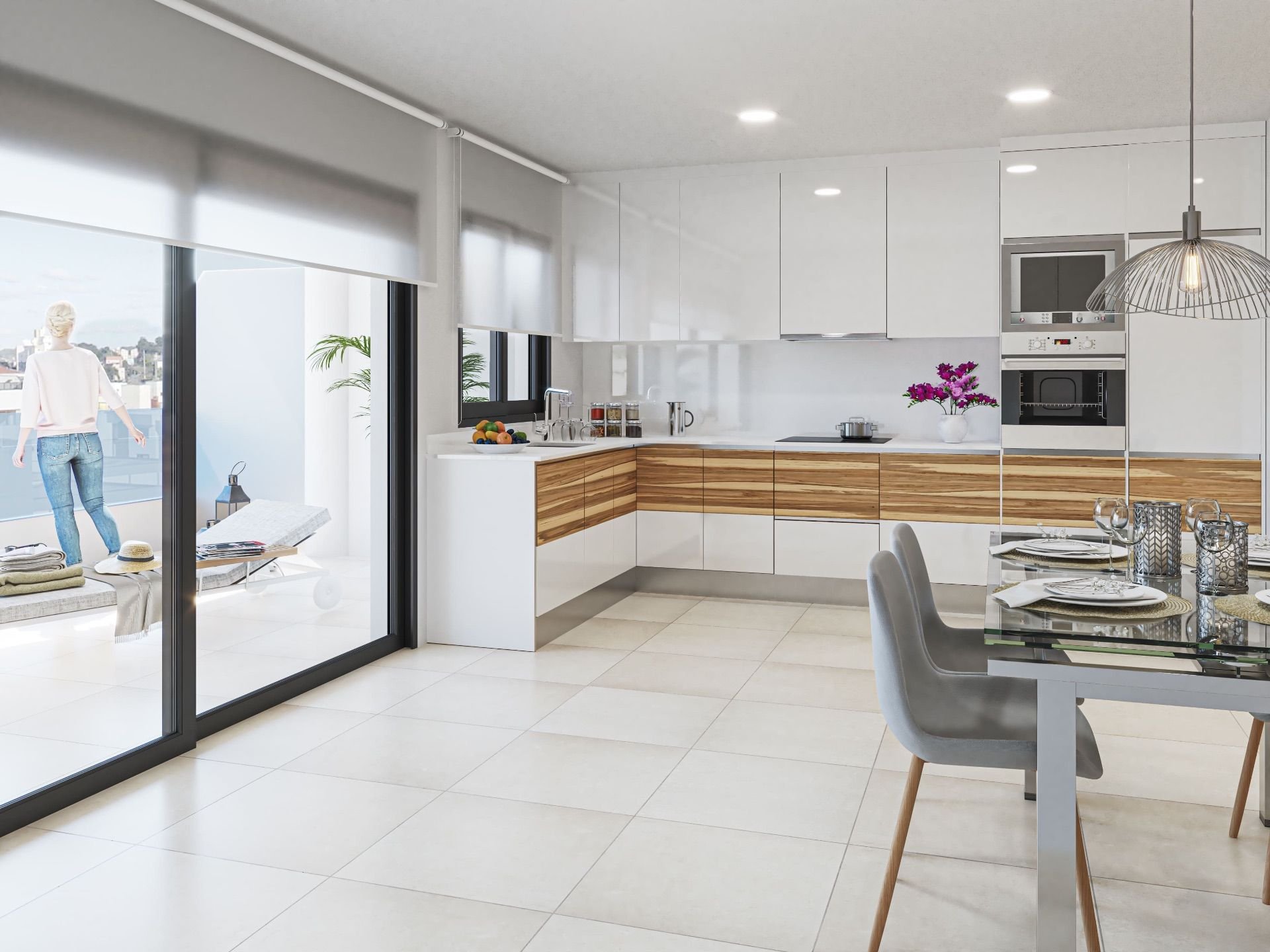 Appartamento a Guardamar del Segura, Alicante, Spagna 3 camere da letto, 112 mq. N° 95385