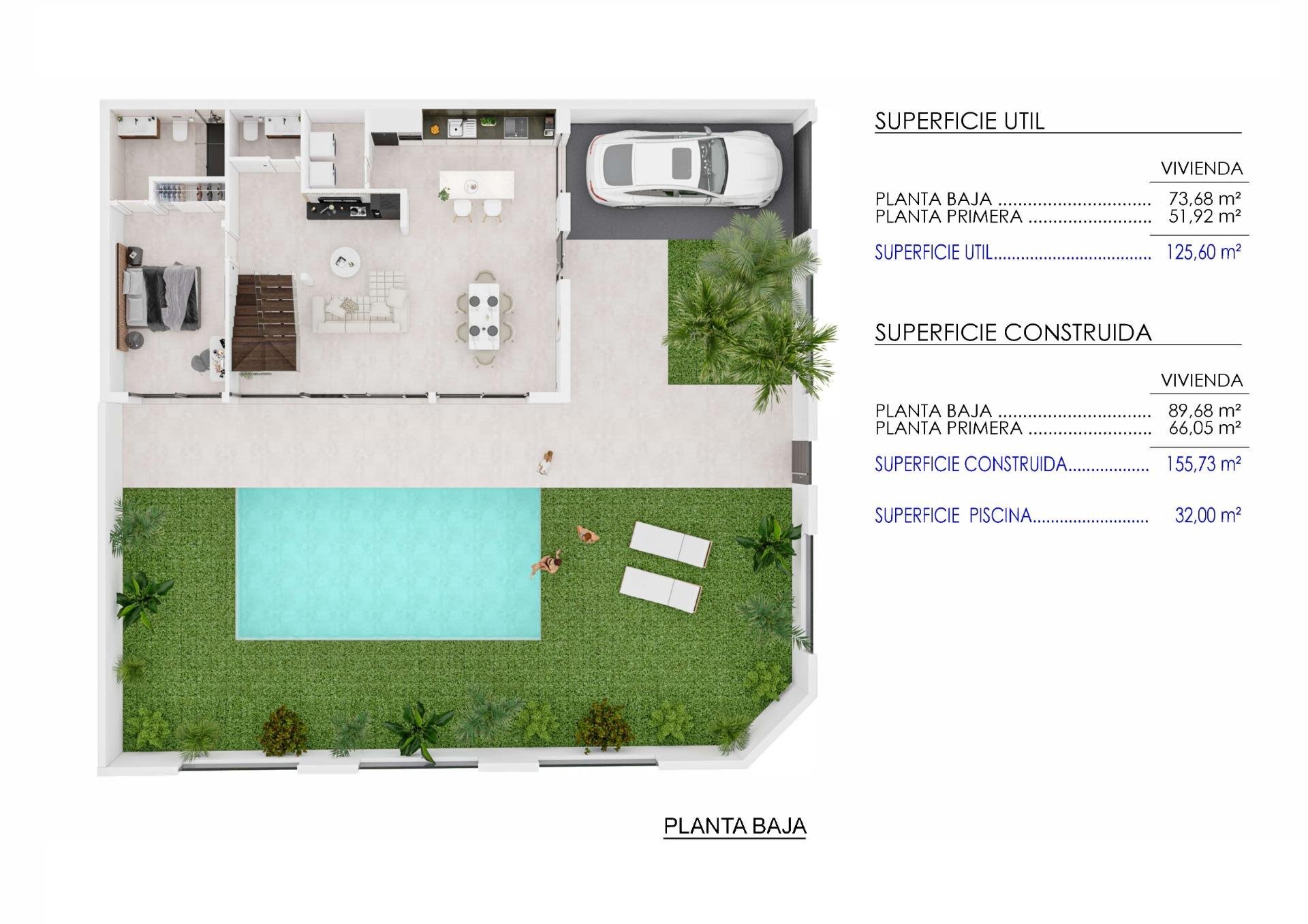 Villa San Pedro del Pinatar, Murcia, Spānijā 3 istabas, 155 m2 Nr. 111363