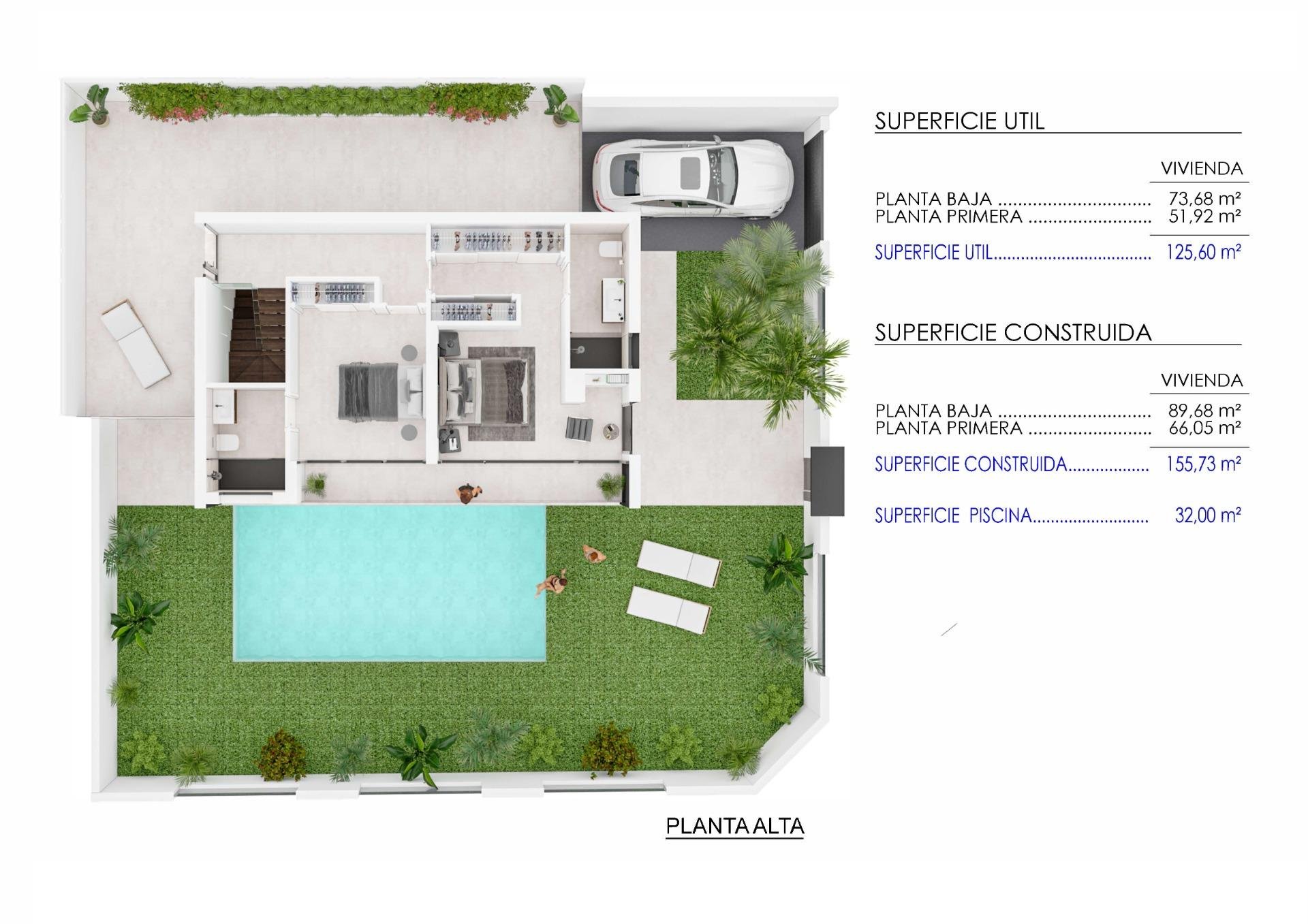 Villa San Pedro del Pinatar, Murcia, Spānijā 3 istabas, 155 m2 Nr. 111363