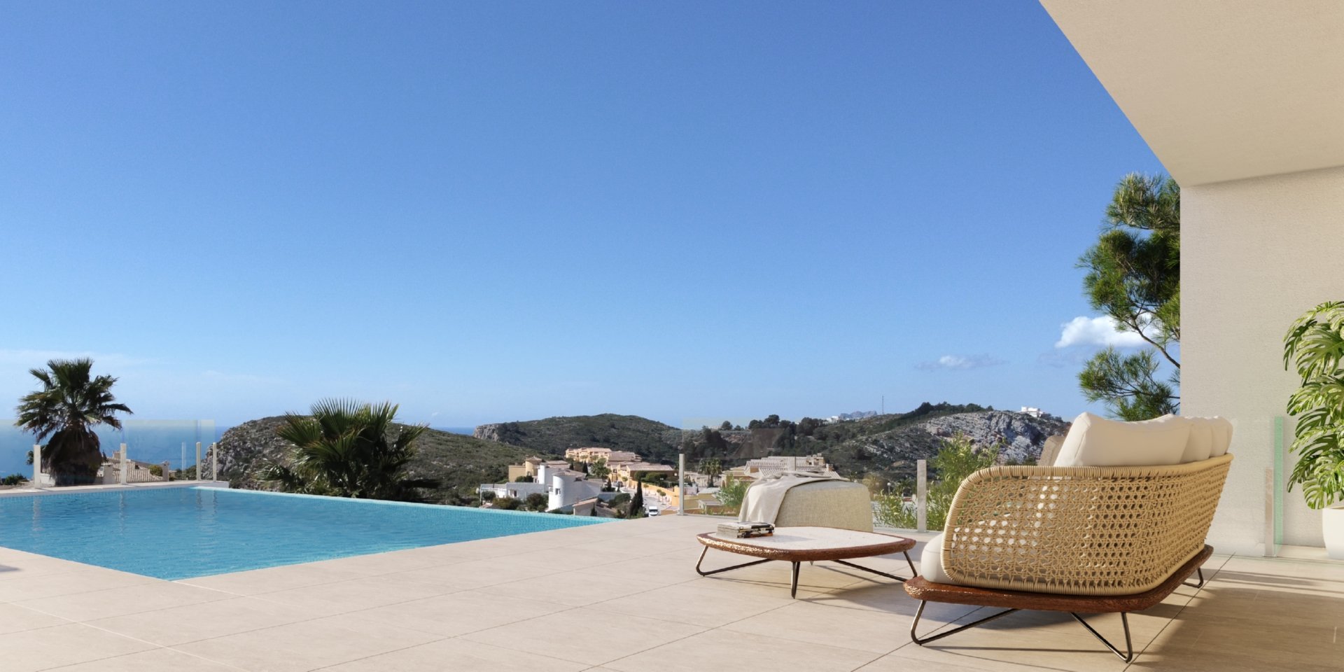Willa w Cumbre Del Sol, Alicante, Hiszpania 3 sypialnie, 329 mkw. nr 90356