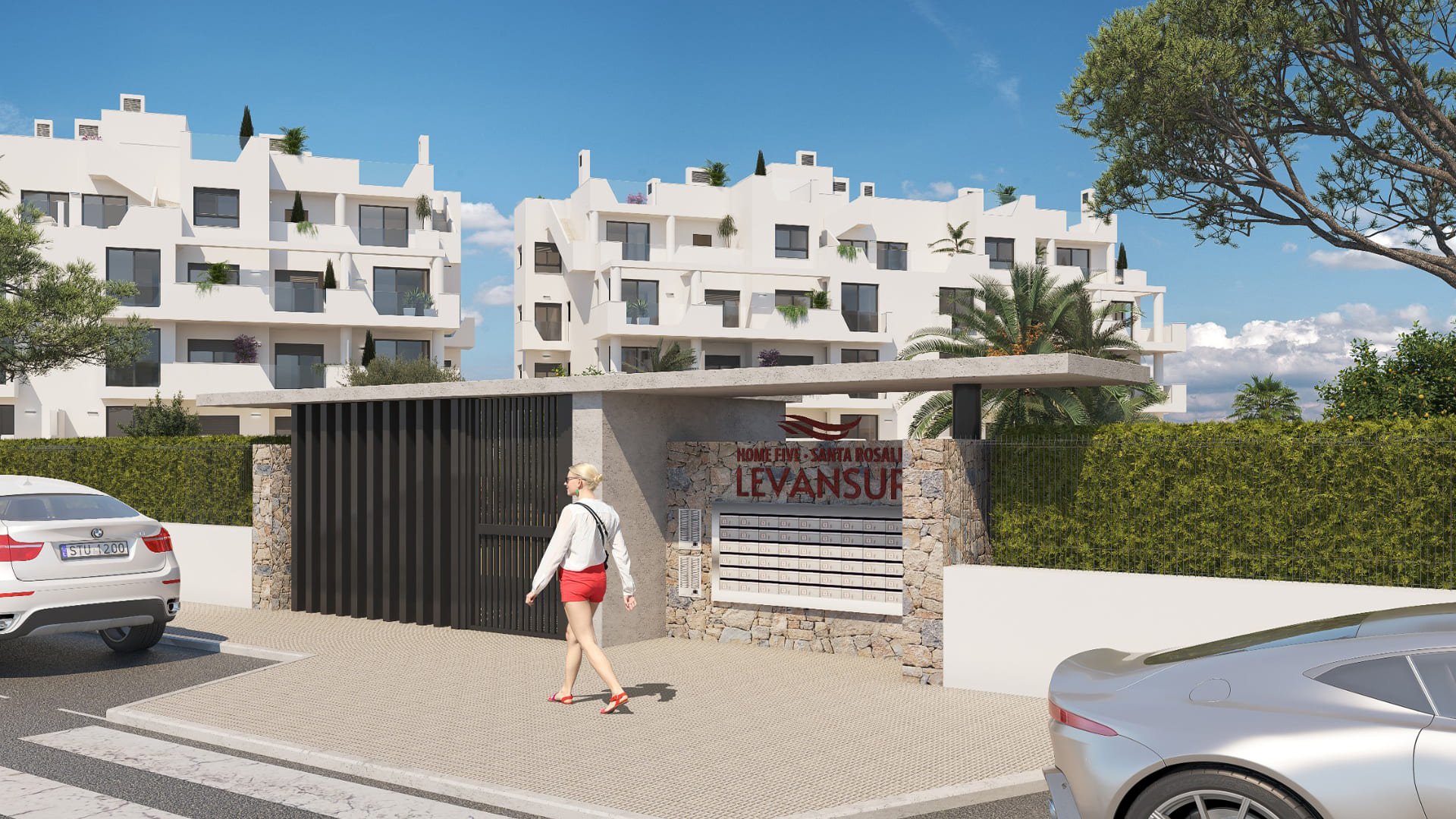 Takvåning i Levansur Home Five – Santa Rosalía, Santa Rosalia, Murcia, Spanien 2 sovrum, 67.52 kvm. Nr. 91024