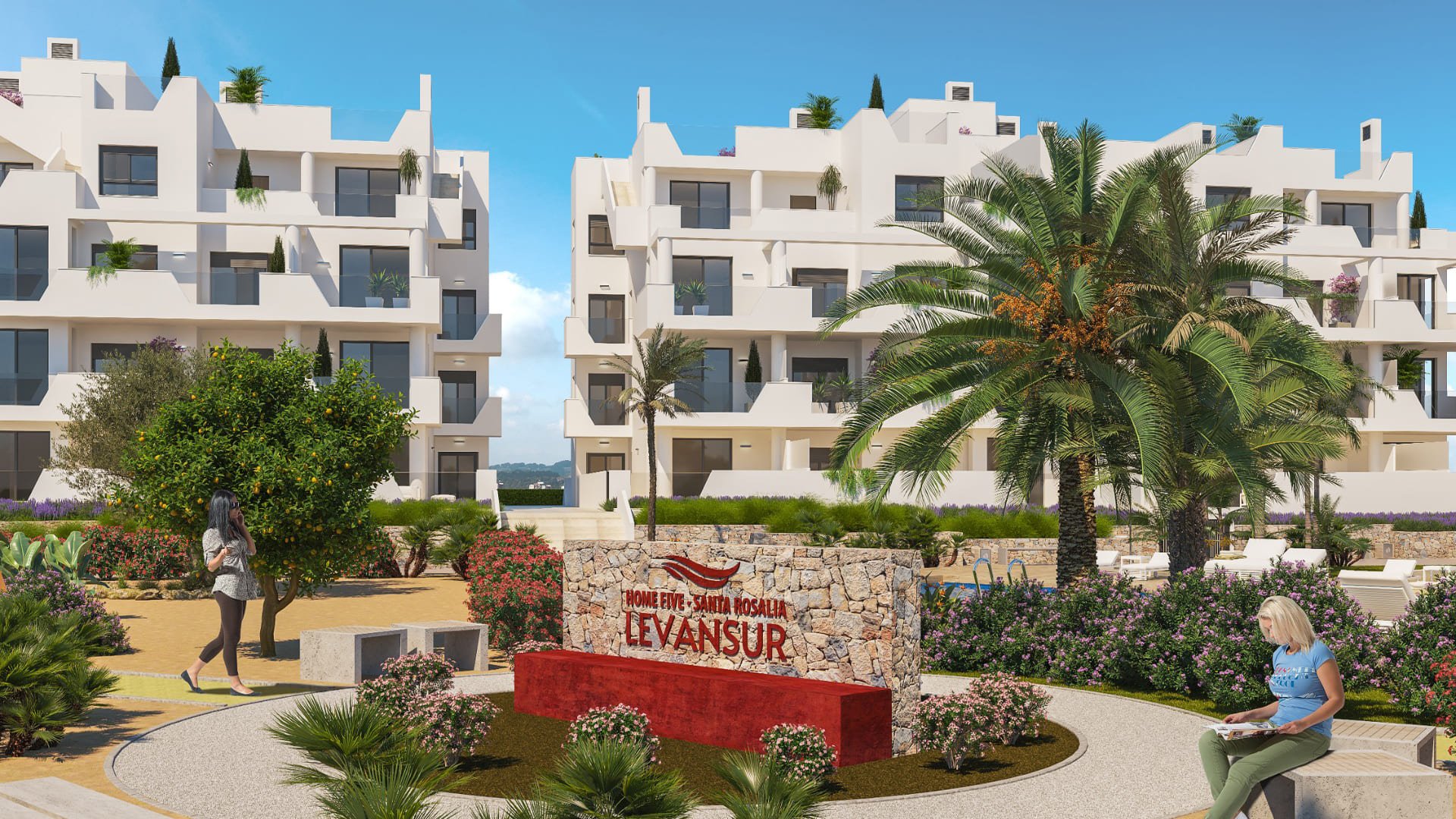 Takvåning i Levansur Home Five – Santa Rosalía, Santa Rosalia, Murcia, Spanien 2 sovrum, 67.52 kvm. Nr. 91024