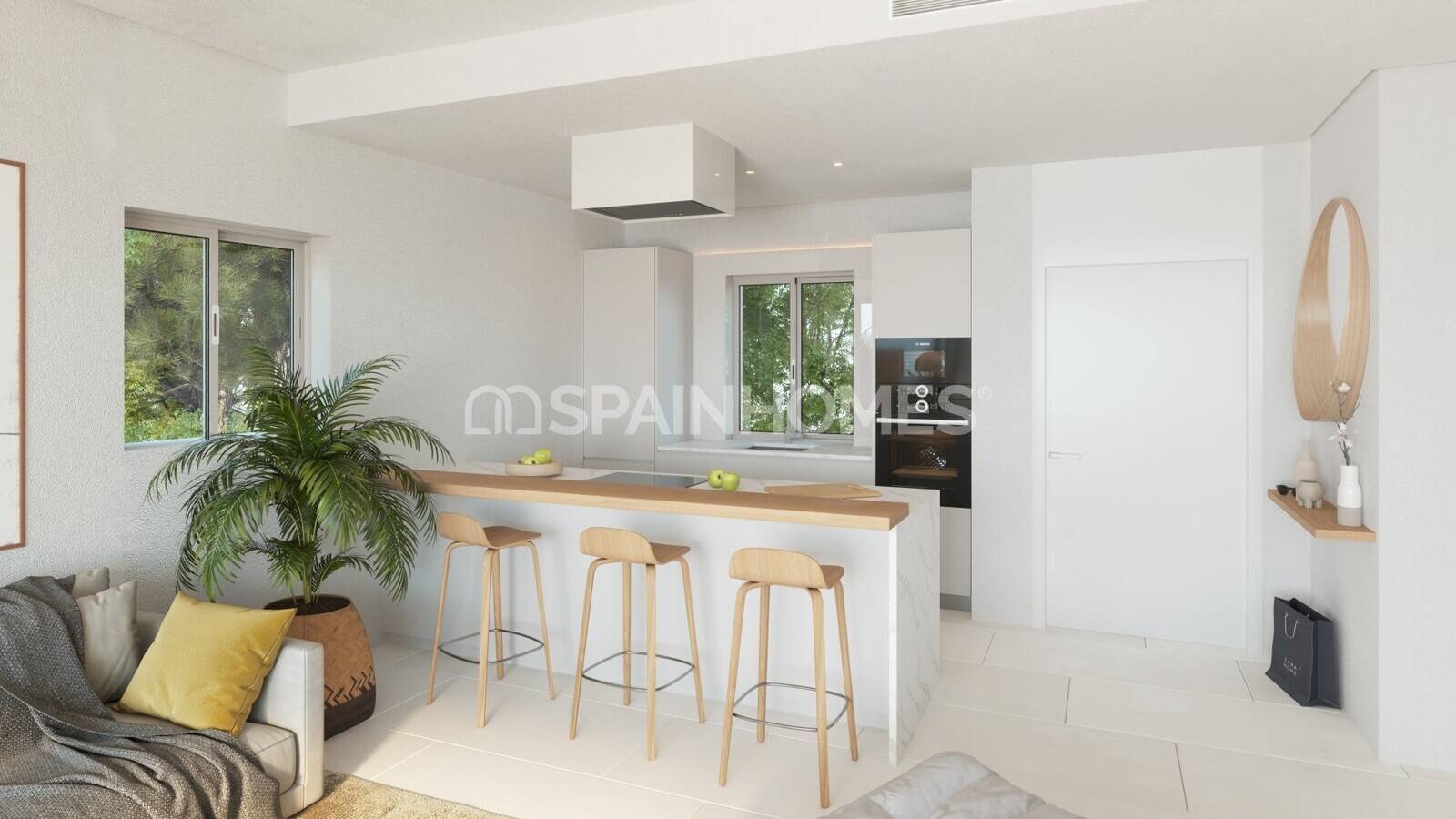 Apartment à Mijas, Malaga, Espagne 3 chambres, 130 m2 No. 48580