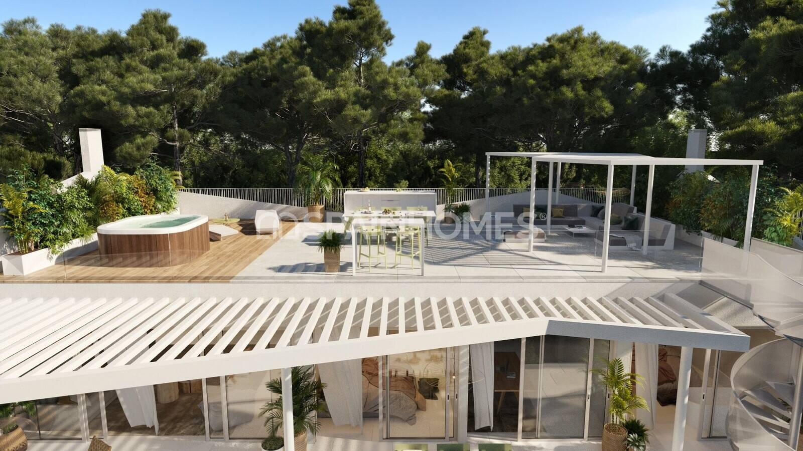 Apartment à Mijas, Malaga, Espagne 3 chambres, 130 m2 No. 48580