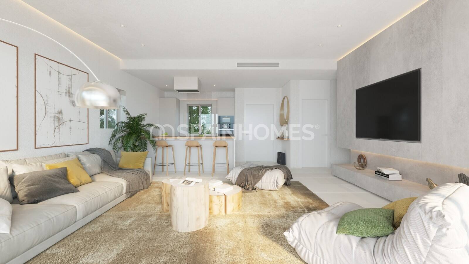 Apartment à Mijas, Malaga, Espagne 3 chambres, 130 m2 No. 48580