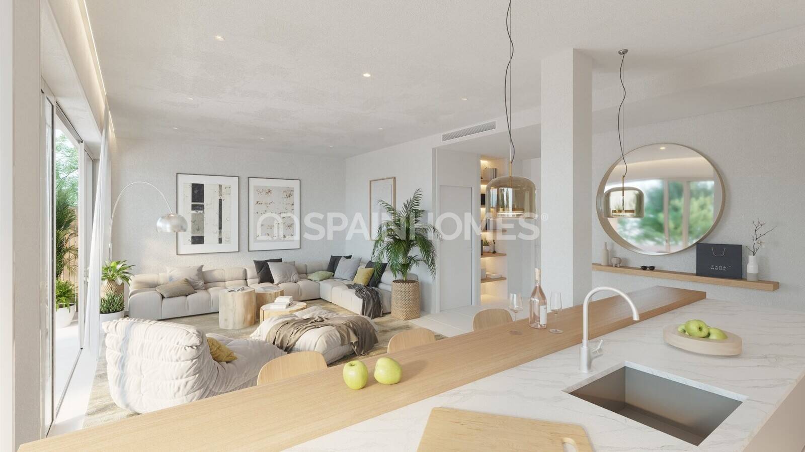 Apartment à Mijas, Malaga, Espagne 3 chambres, 130 m2 No. 48580