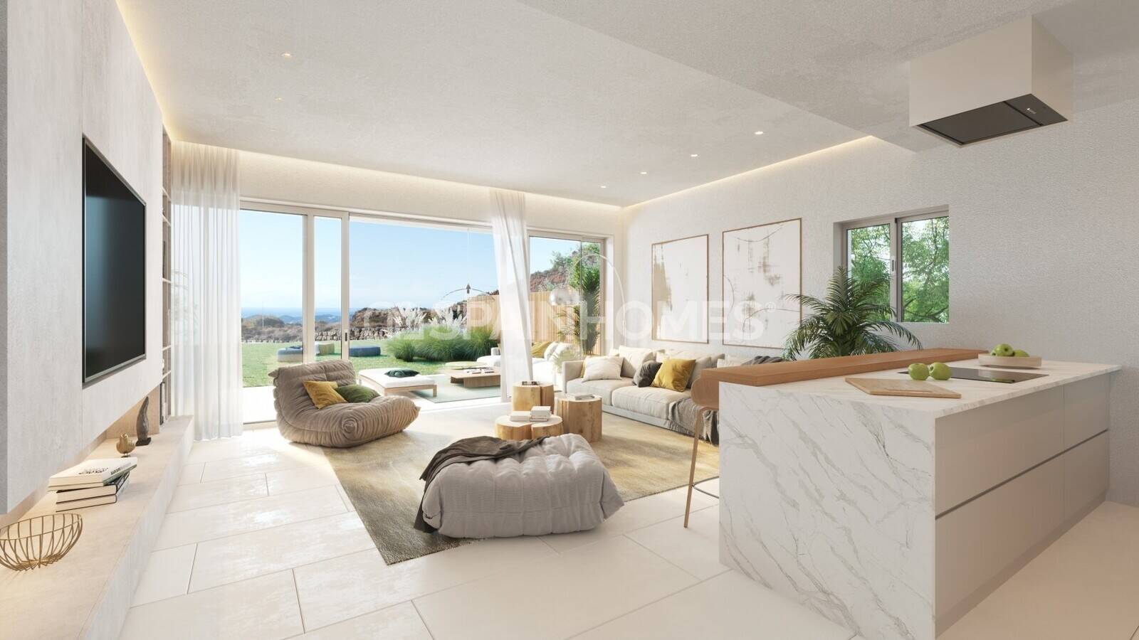 Apartment à Mijas, Malaga, Espagne 3 chambres, 130 m2 No. 48580