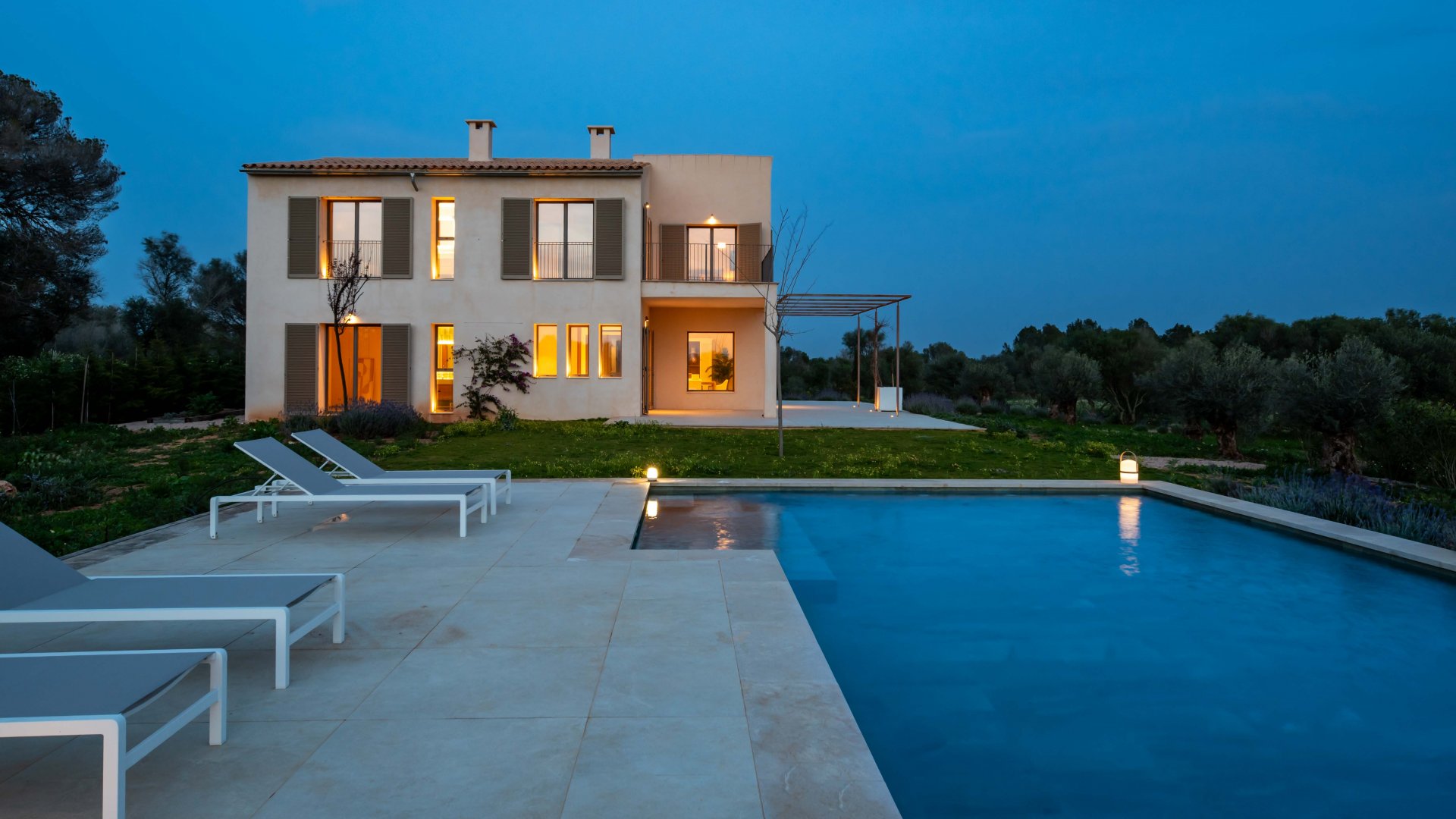 Finca Santanyi, Mallorca, Spānijā 5 istabas, 402 m2 Nr. 47808