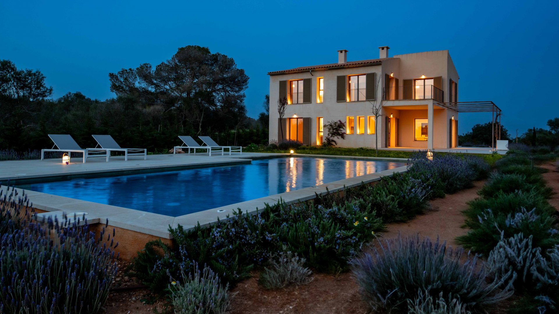 Finca Santanyi, Mallorca, Spānijā 5 istabas, 402 m2 Nr. 47808