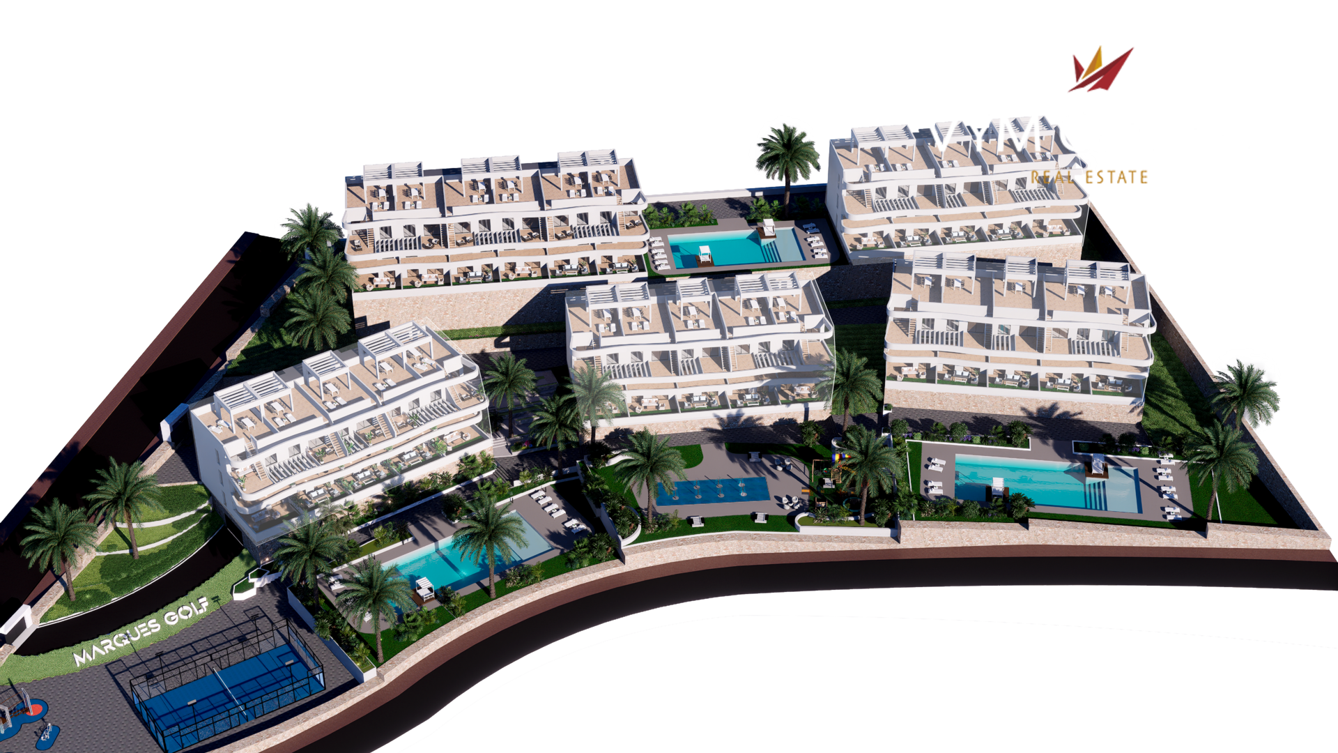 Appartamento a Finestrat, Alicante, Spagna 2 camere da letto, 68 mq. N° 100903