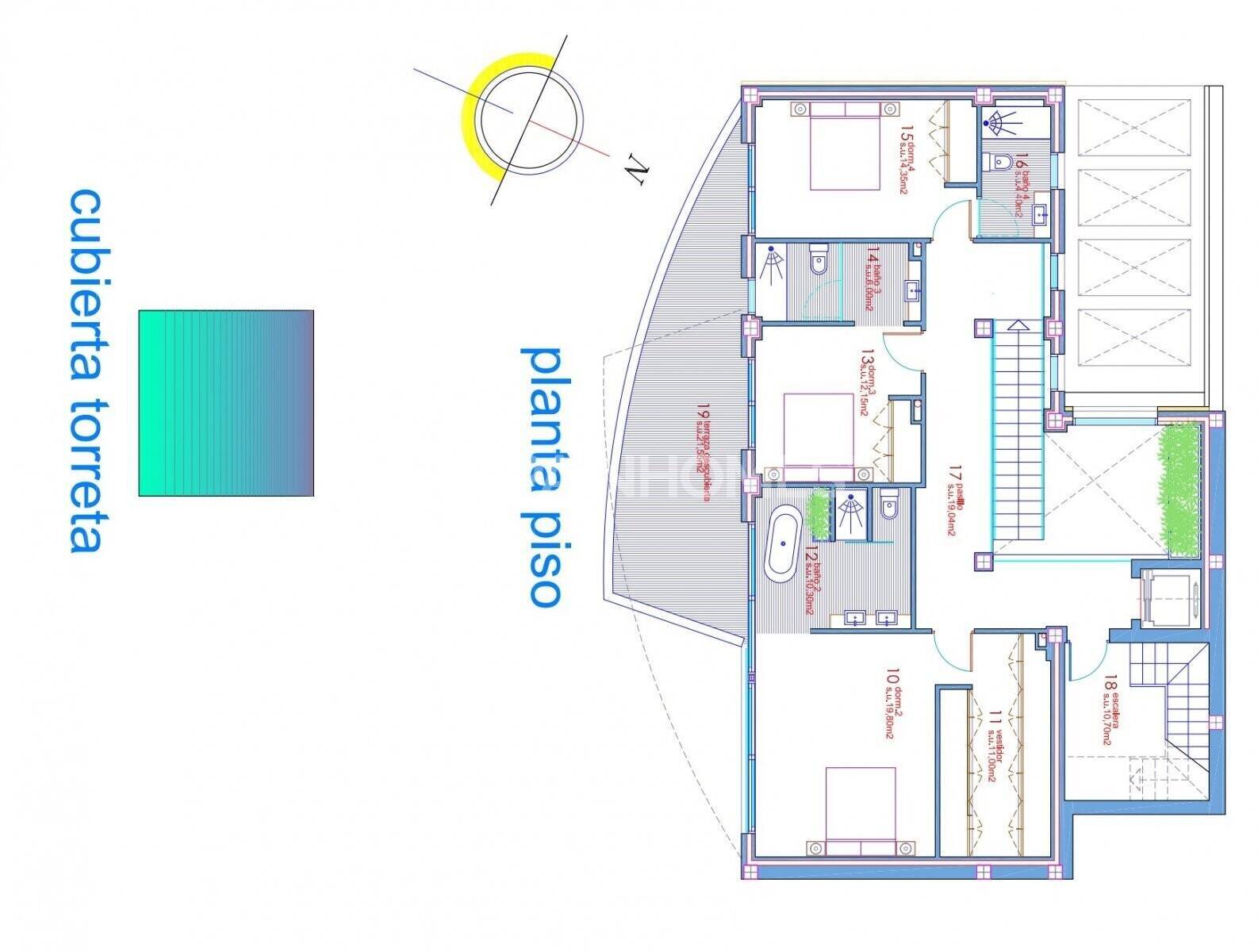 Villa a Altea, Alicante, Spagna 4 camere da letto, 402 mq. N° 50401