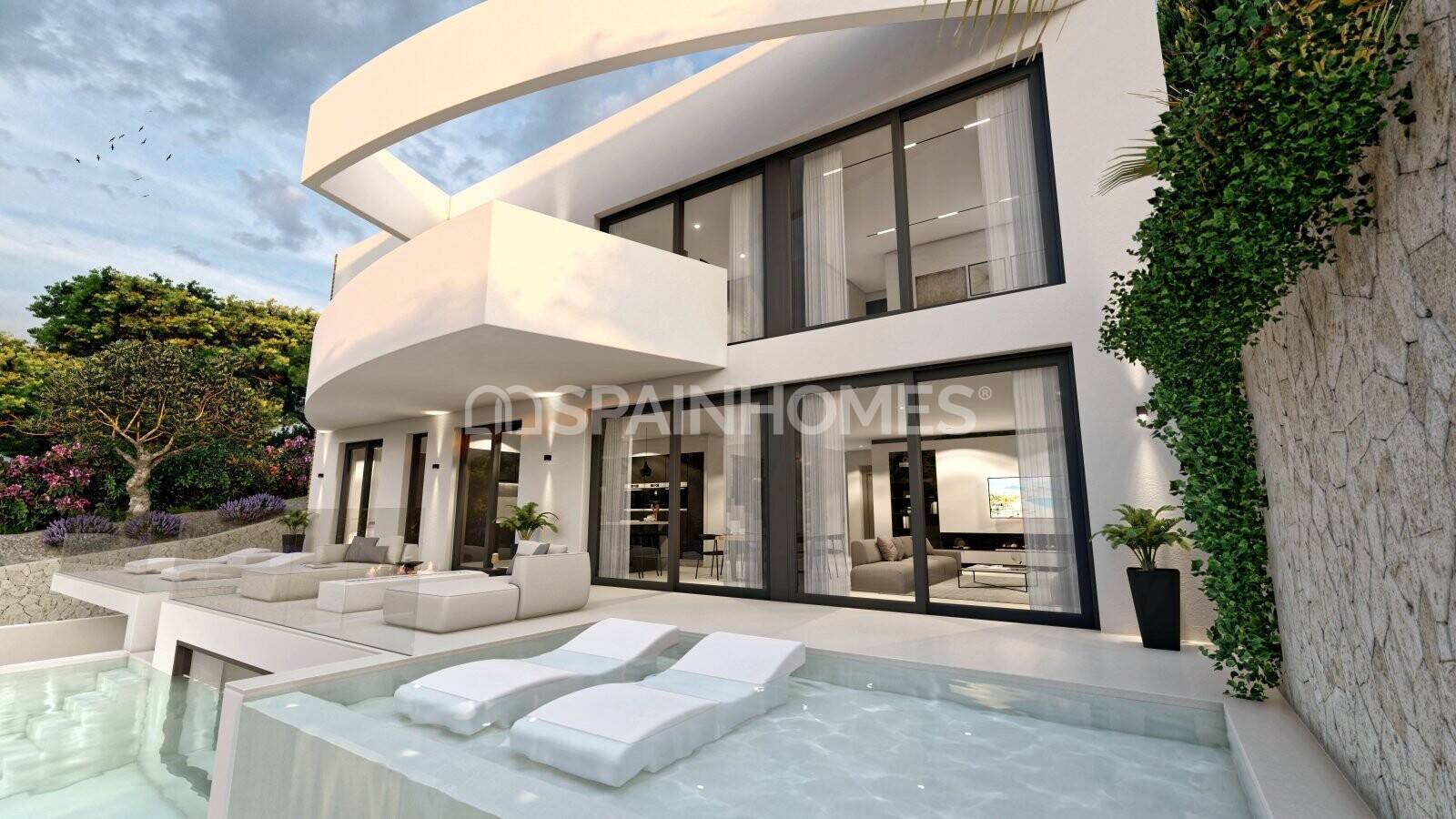 Villa a Altea, Alicante, Spagna 4 camere da letto, 402 mq. N° 50401