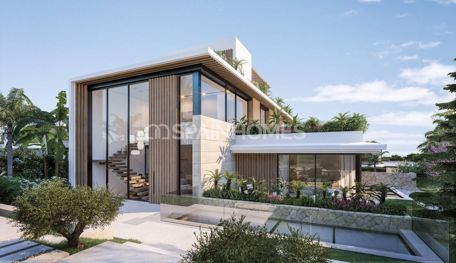 Villa i Marbella, Malaga, Spanien 5 sovrum, 326 kvm. Nr. 90650