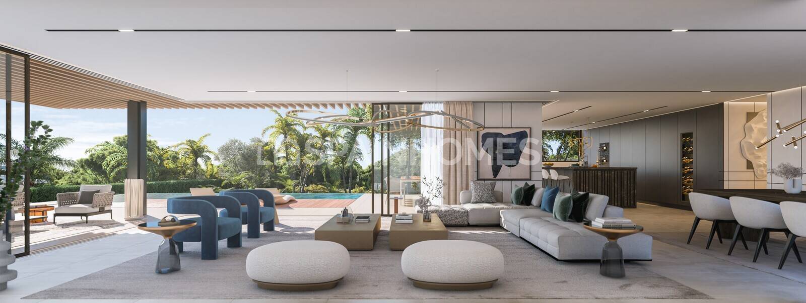 Villa i Marbella, Malaga, Spanien 5 sovrum, 326 kvm. Nr. 90650