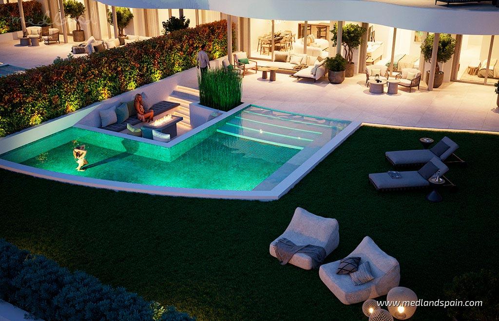 Appartamento a Benahavis, Malaga, Spagna 2 camere da letto, 128 mq. N° 105100