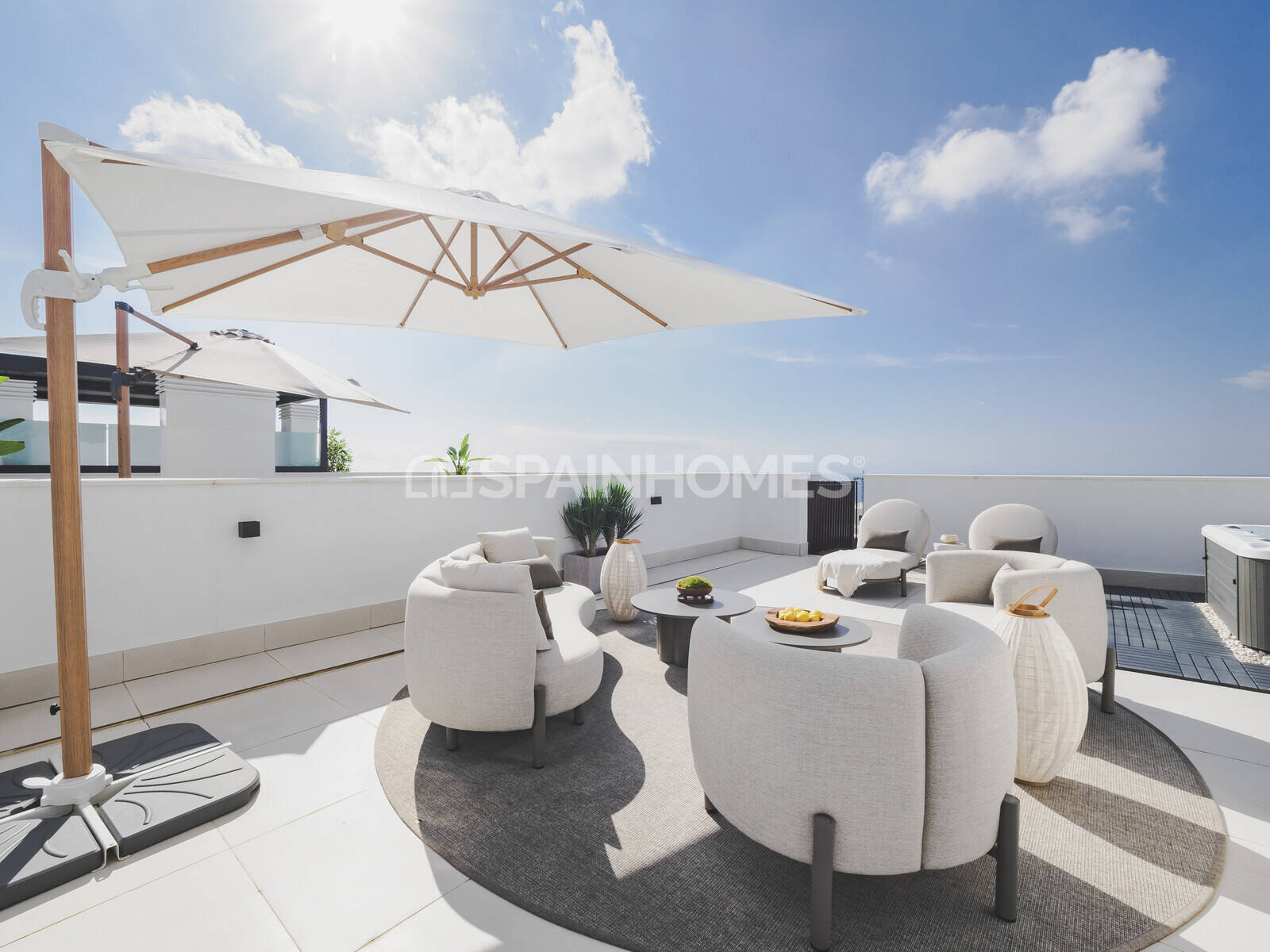 Penthouse in Fuengirola, Malaga, Spain 2 bedrooms, 80 sq.m. No. 48526