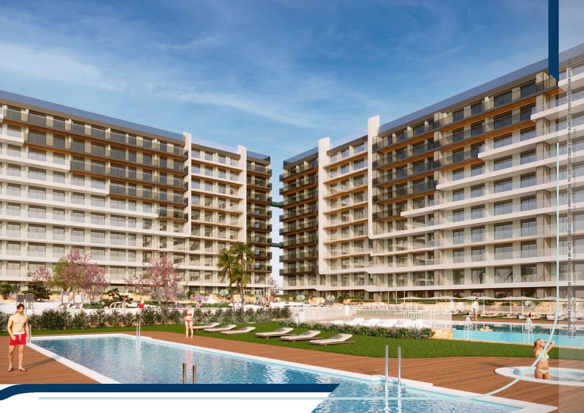 Apartamento en Torrevieja, Alicante, España 3 dormitorios, 92 m2 No. 113586