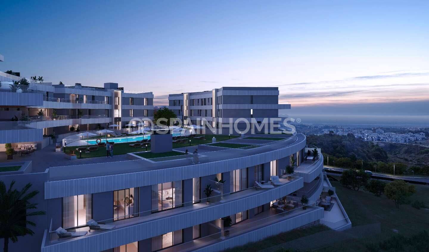 Apartament w Estepona, Malaga, Hiszpania 2 sypialnie, 95 mkw. nr 55786