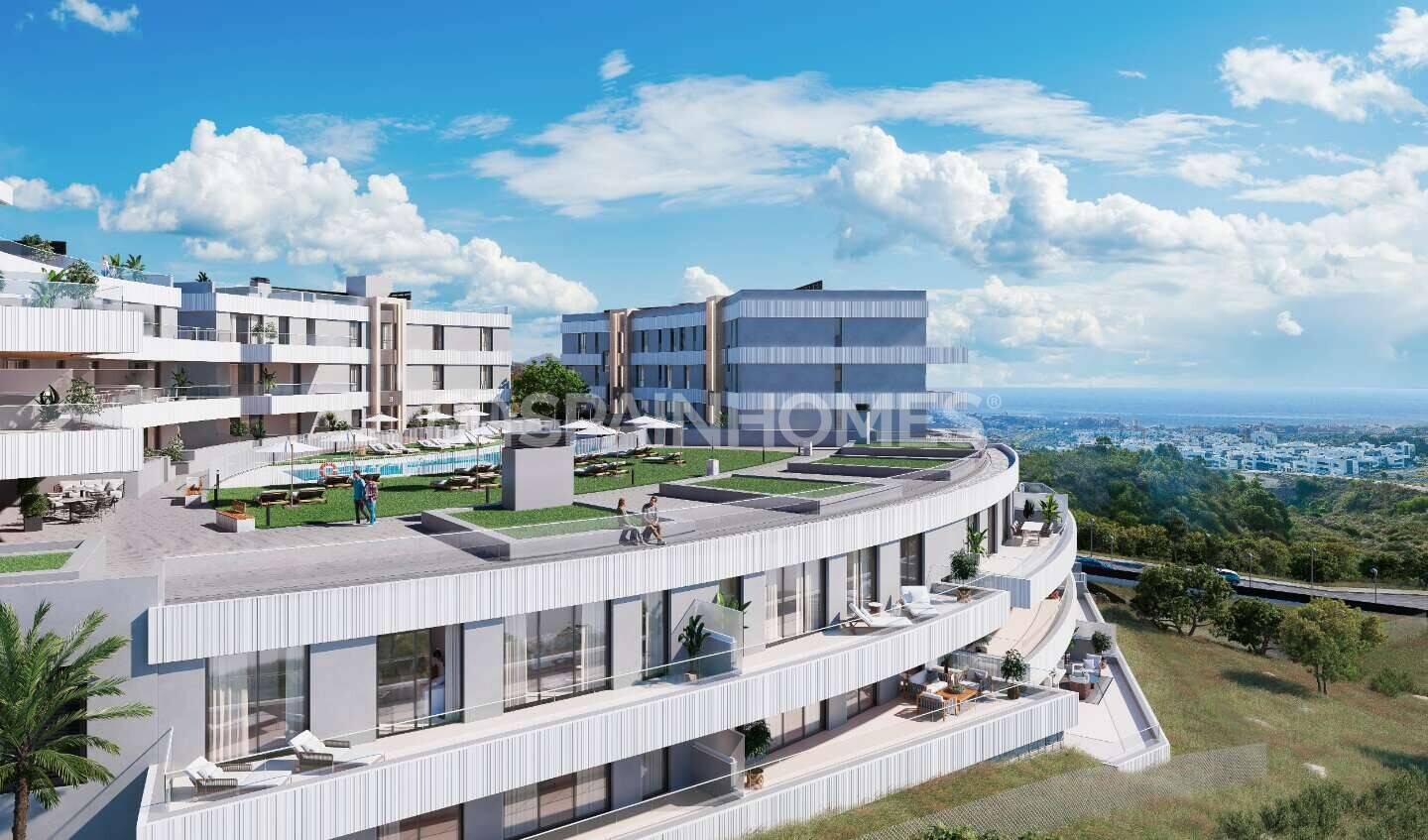 Apartament w Estepona, Malaga, Hiszpania 2 sypialnie, 95 mkw. nr 55786