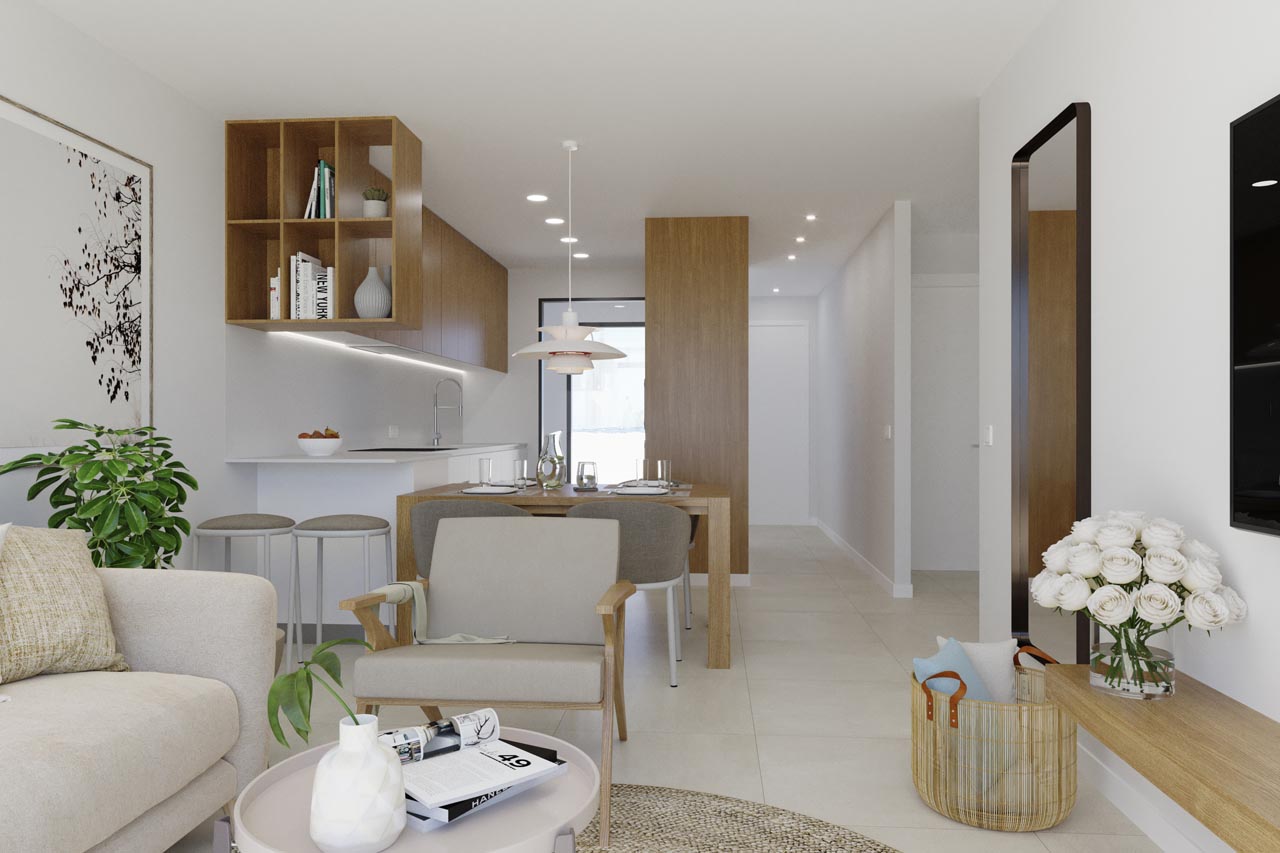 Apartament w Los Balcones, Alicante, Hiszpania 2 sypialnie, 76 mkw. nr 101589