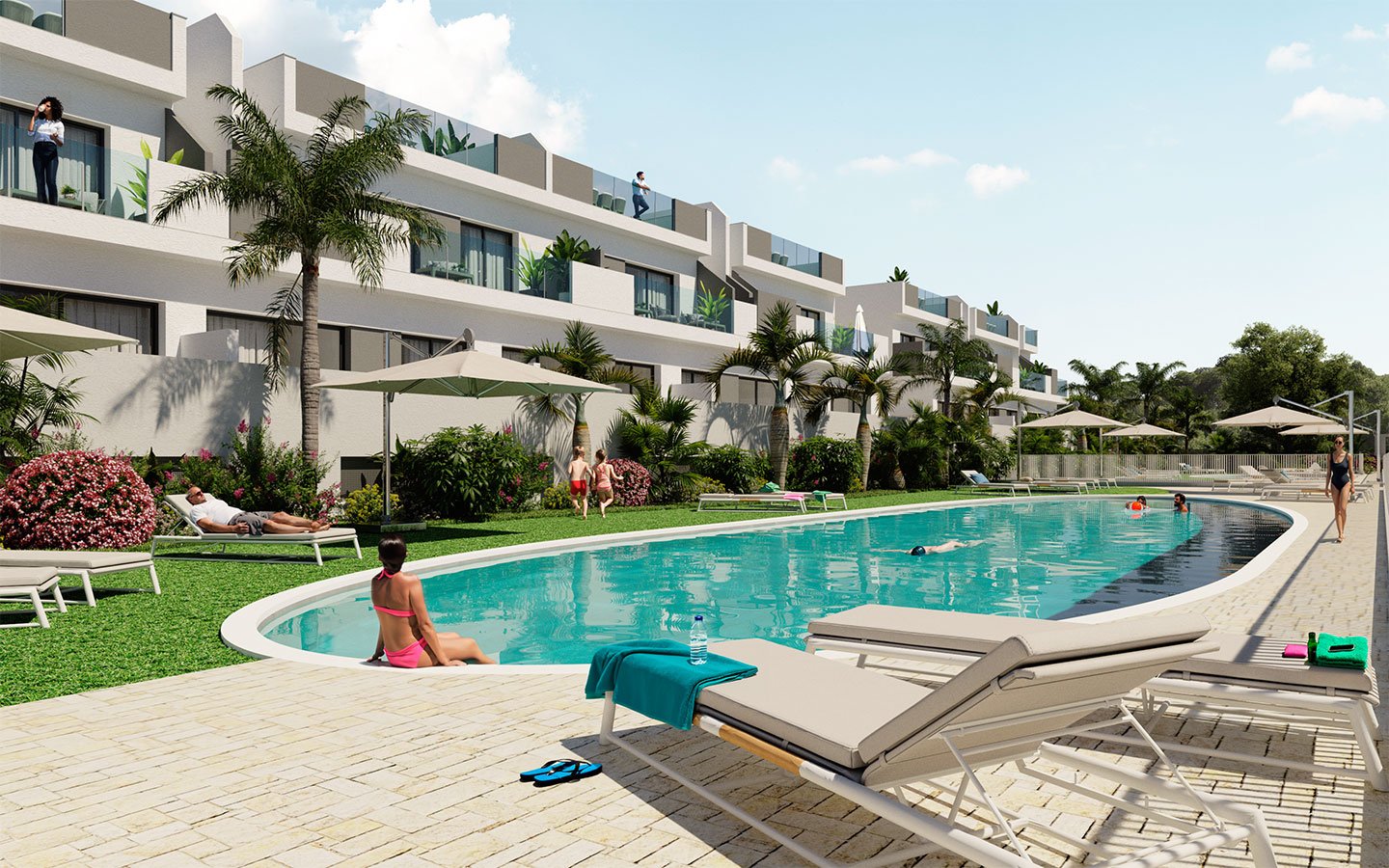 Apartament w Los Balcones, Alicante, Hiszpania 2 sypialnie, 76 mkw. nr 101589