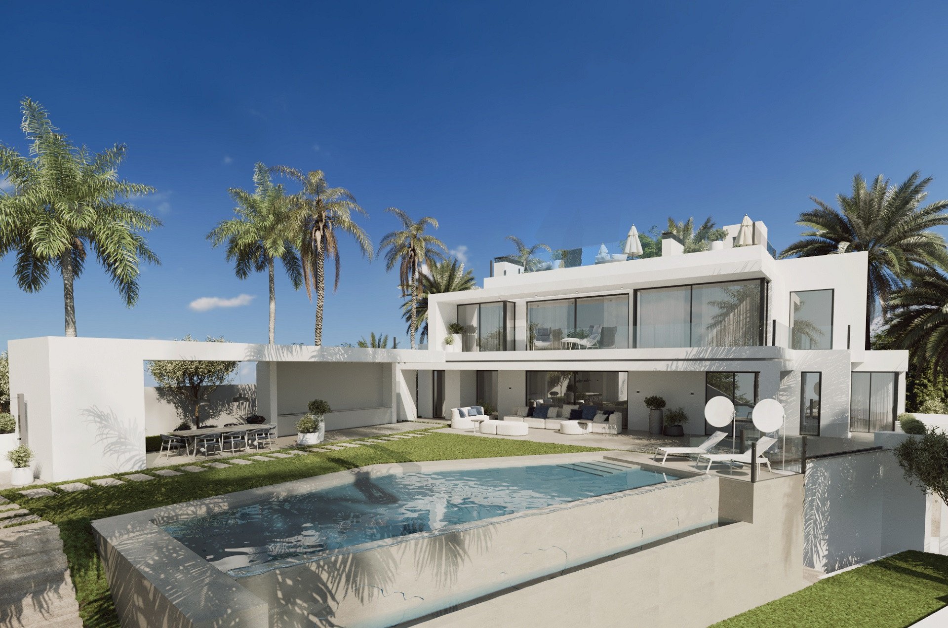 Willa w Marbella, Malaga, Hiszpania 6 sypialni, 708 mkw. nr 86675