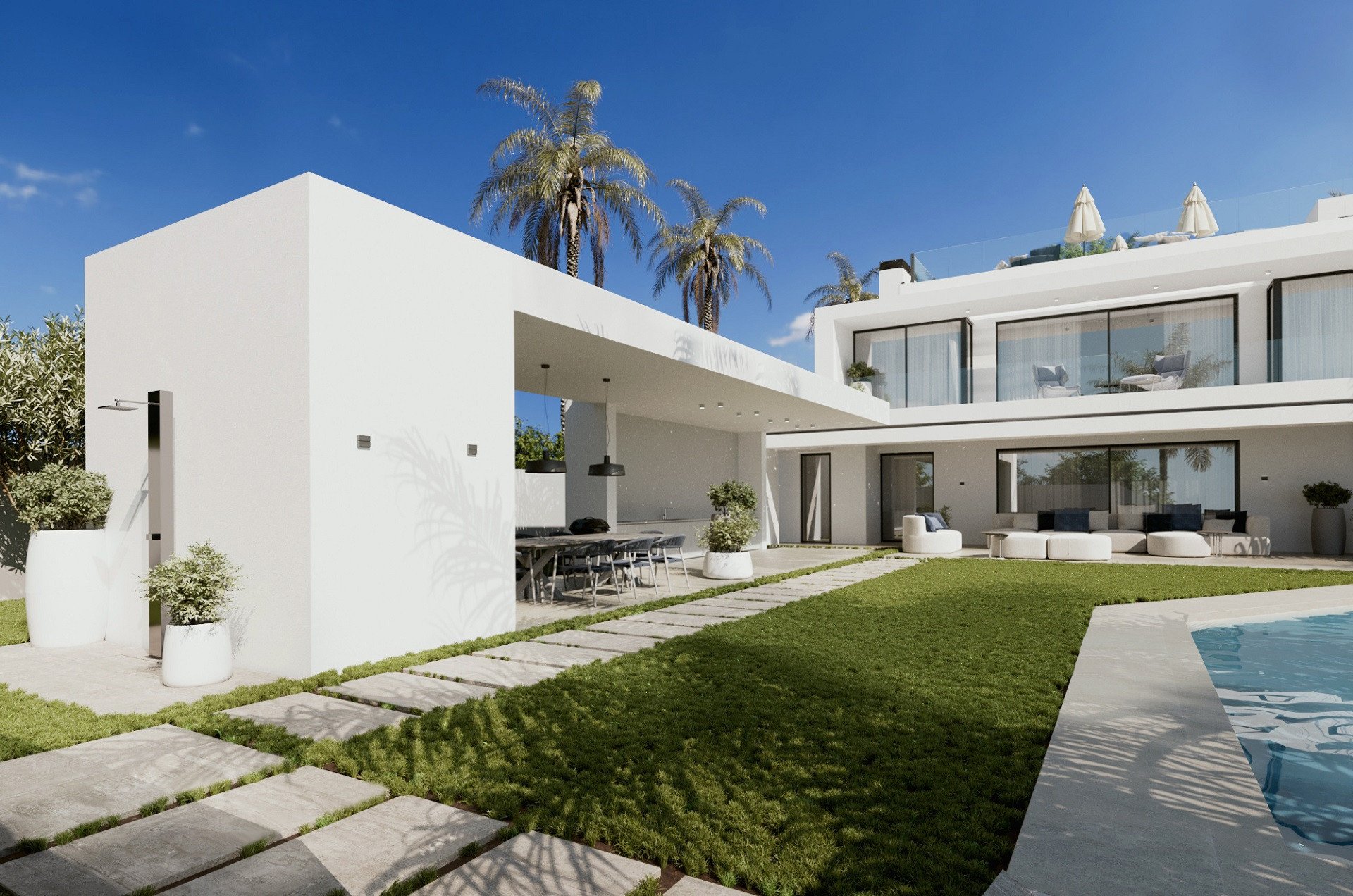 Willa w Marbella, Malaga, Hiszpania 6 sypialni, 708 mkw. nr 86675