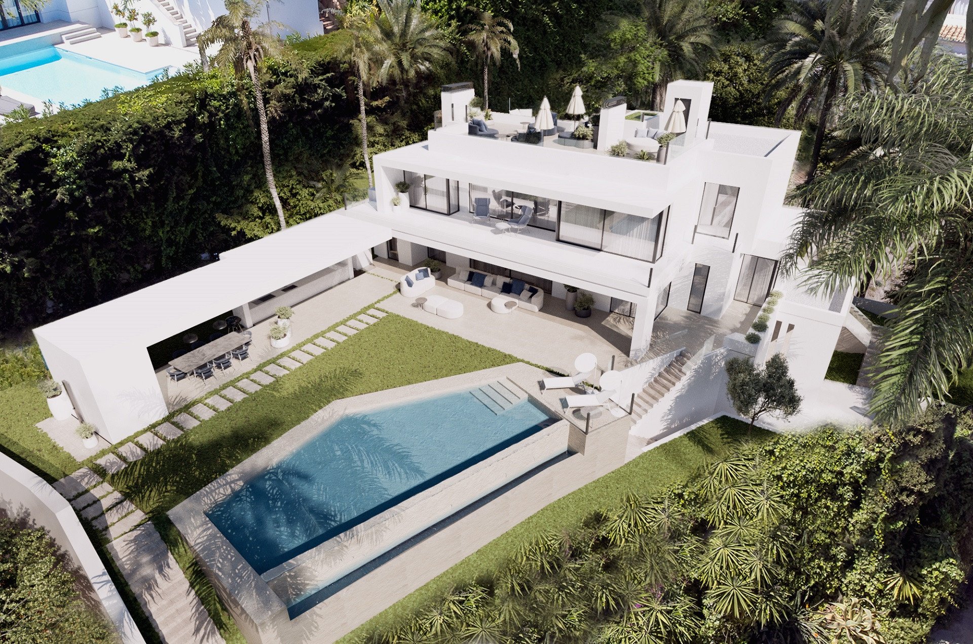 Willa w Marbella, Malaga, Hiszpania 6 sypialni, 708 mkw. nr 86675