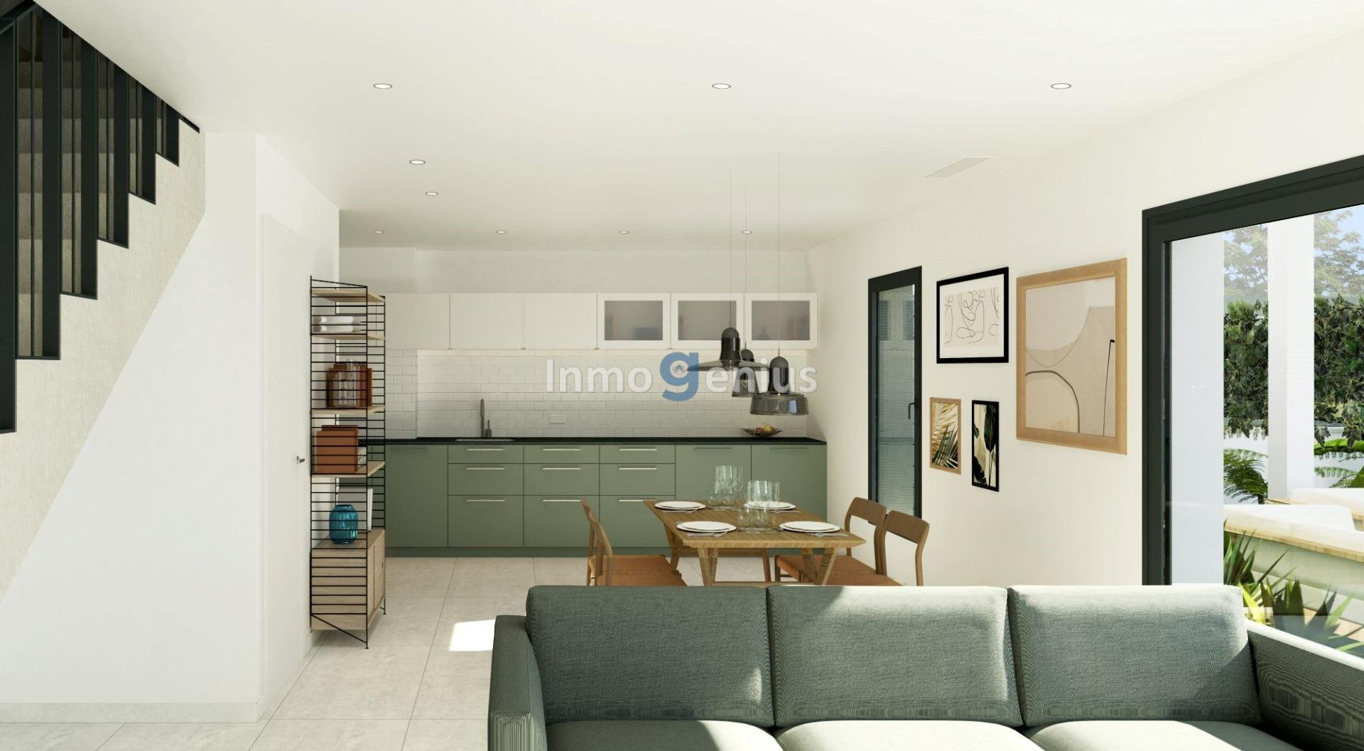 Bungalowi Gran Alacant, Alicante, Espanja 3 makuuhuonetta, 93 m2 No. 81556