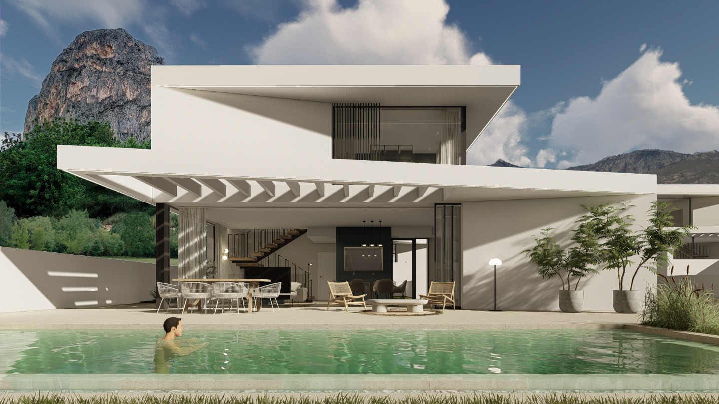 Villa Polop, Alicante, Spānijā 3 istabas, 307 m2 Nr. 96561