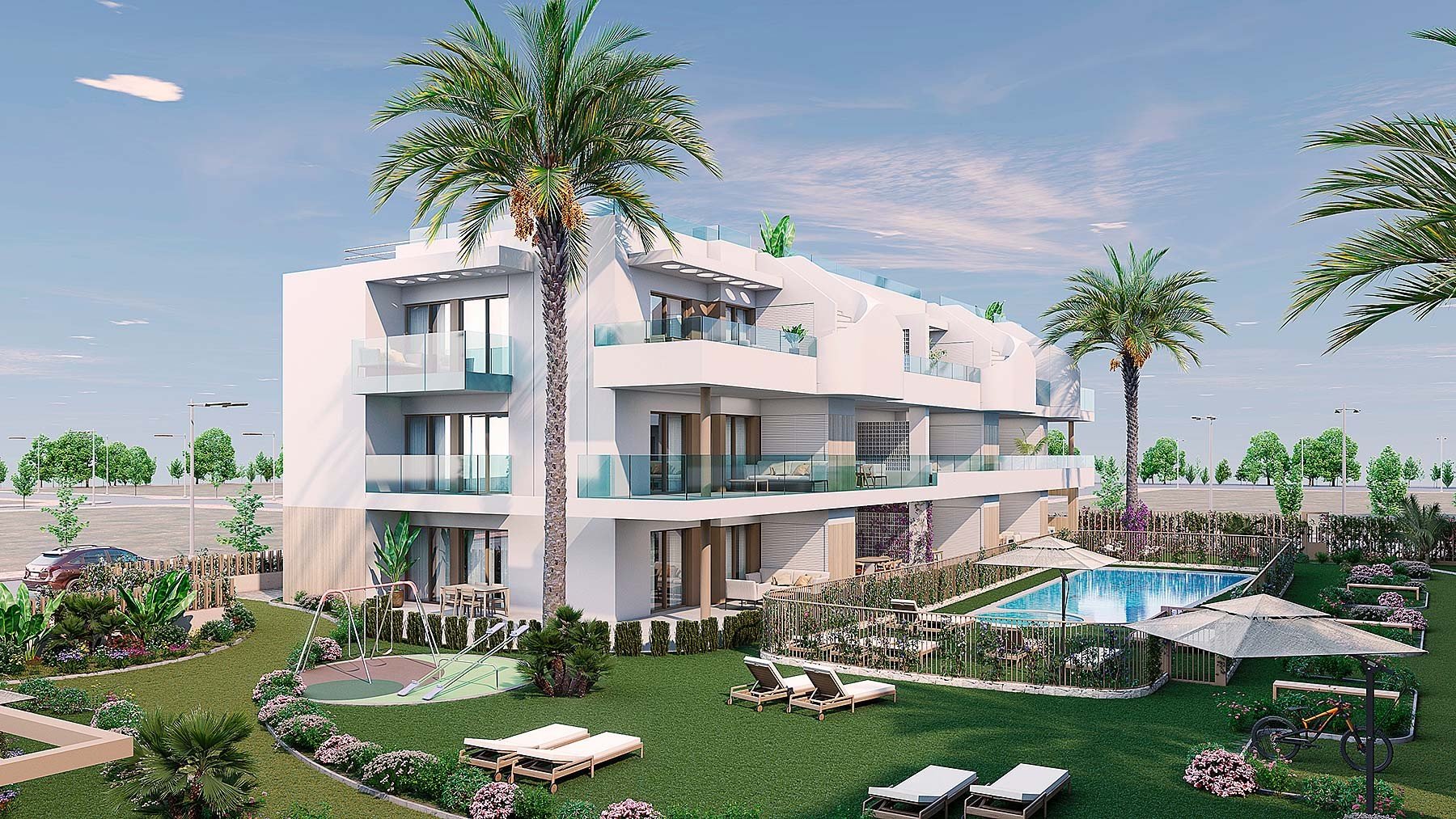 Dzīvoklis Pilar de la Horadada, Alicante, Spānijā 2 istabas, 66 m2 Nr. 91704