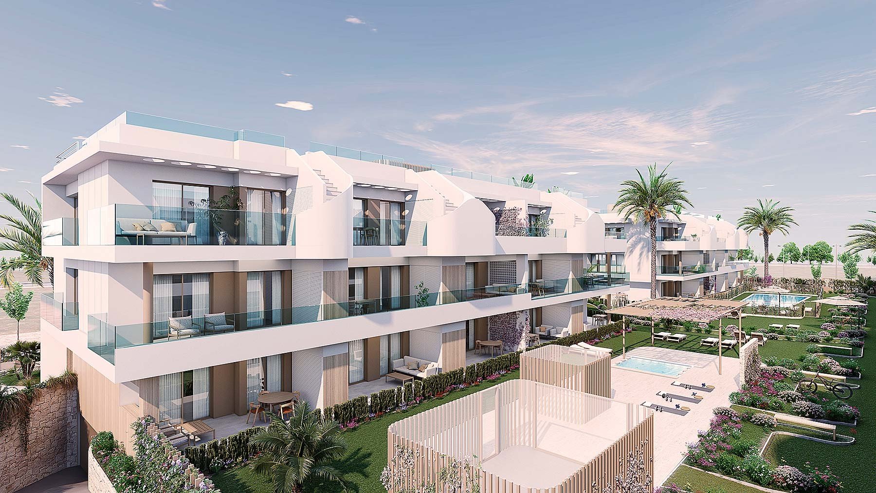 Dzīvoklis Pilar de la Horadada, Alicante, Spānijā 2 istabas, 66 m2 Nr. 91704