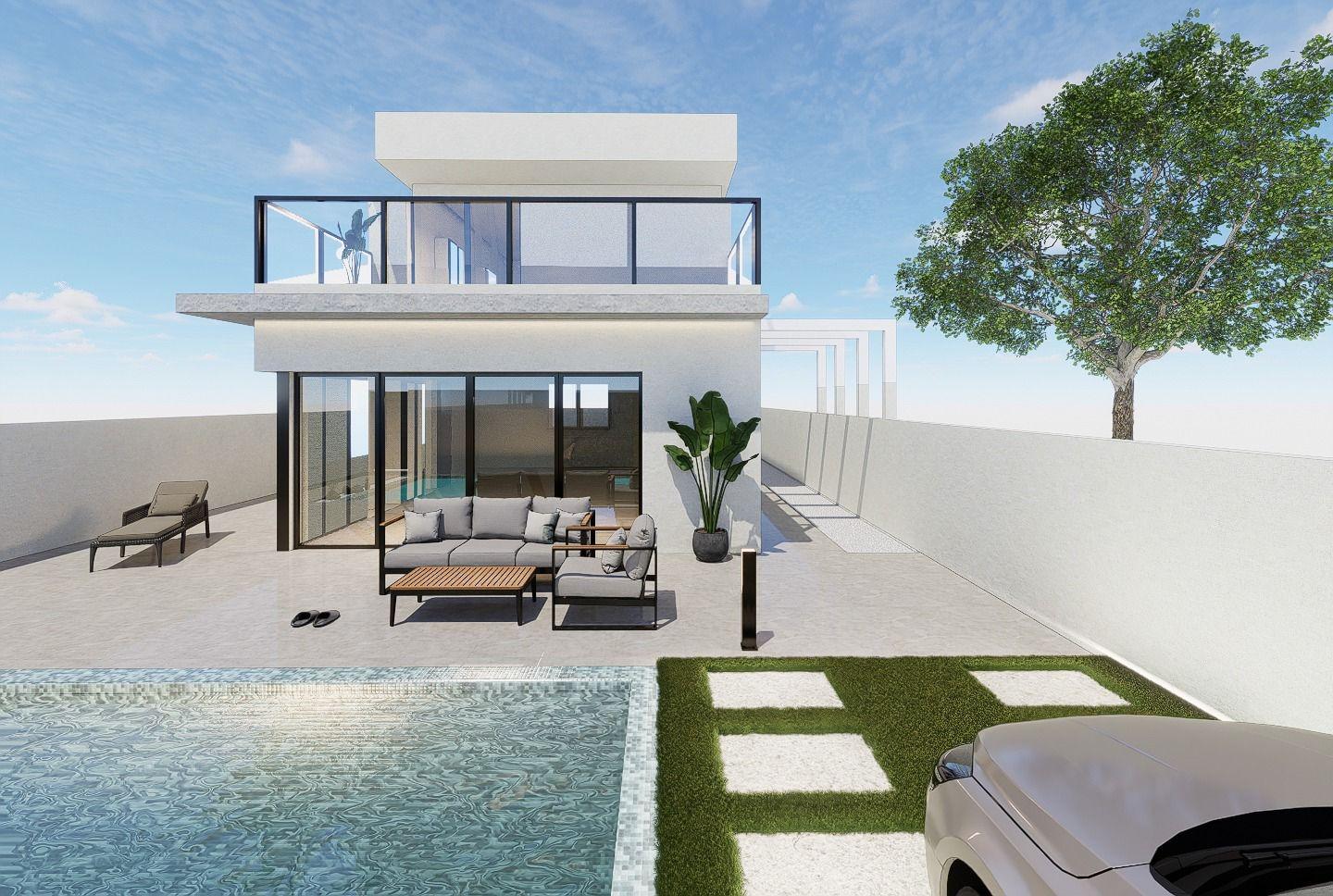 Villa Pilar de la Horadada, Alicante, Spānijā 3 istabas, 136 m2 Nr. 103432