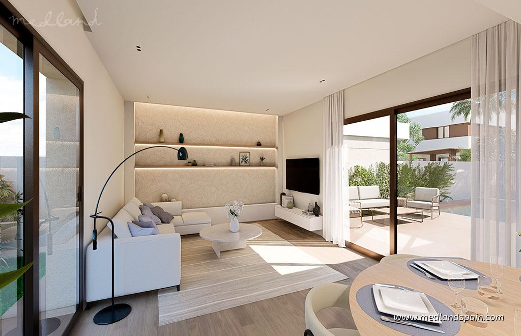 Villa in Los Alcazares, Murcia, Spain 3 bedrooms, 112 sq.m. No. 117511