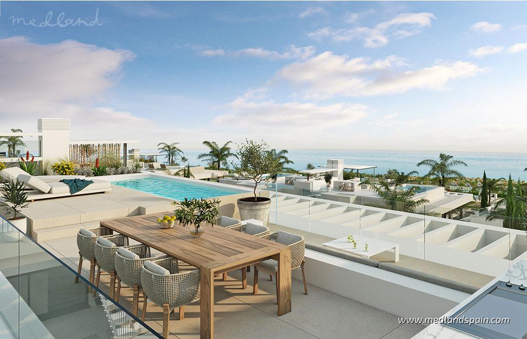 Huoneisto Marbella, Malaga, Espanja 3 makuuhuonetta, 191 m2 No. 104940