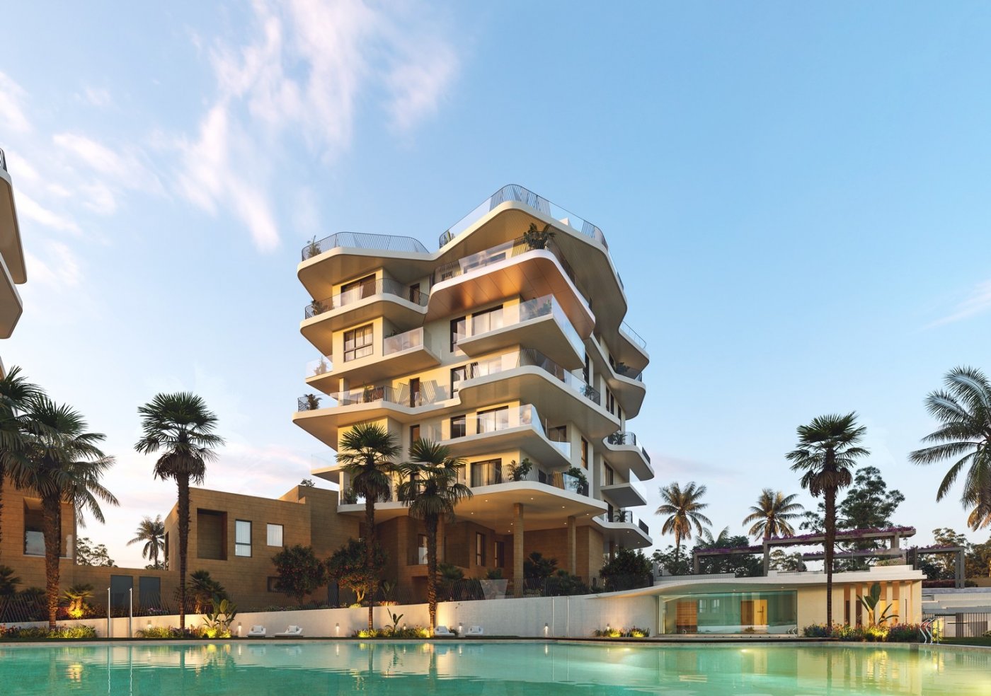 Penthäuser in Villajoyosa, Alicante, Spanien 3 Schlafzimmer, 92 m2 Nr. 111441